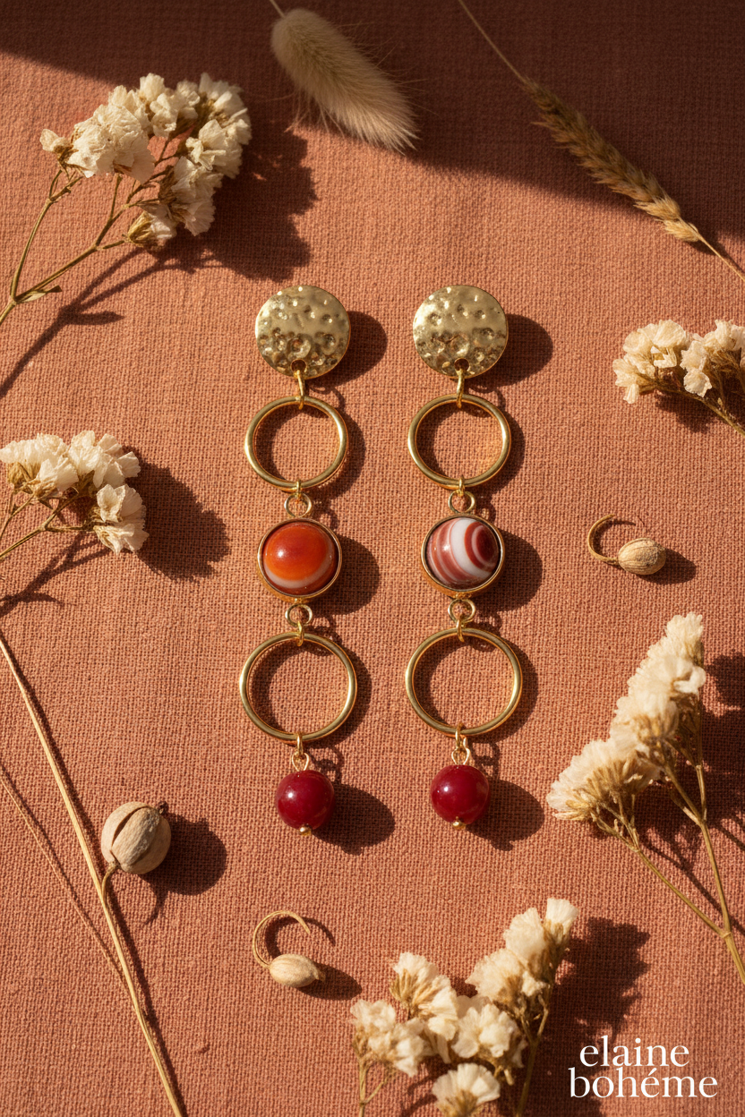 Boucles Jaline Pinterest
