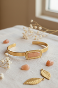 Bracelet Jonc Pierre du Soleil - Pinterest