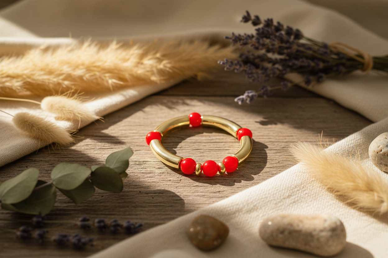 Bracelet verre bohème – Elaine Bohème