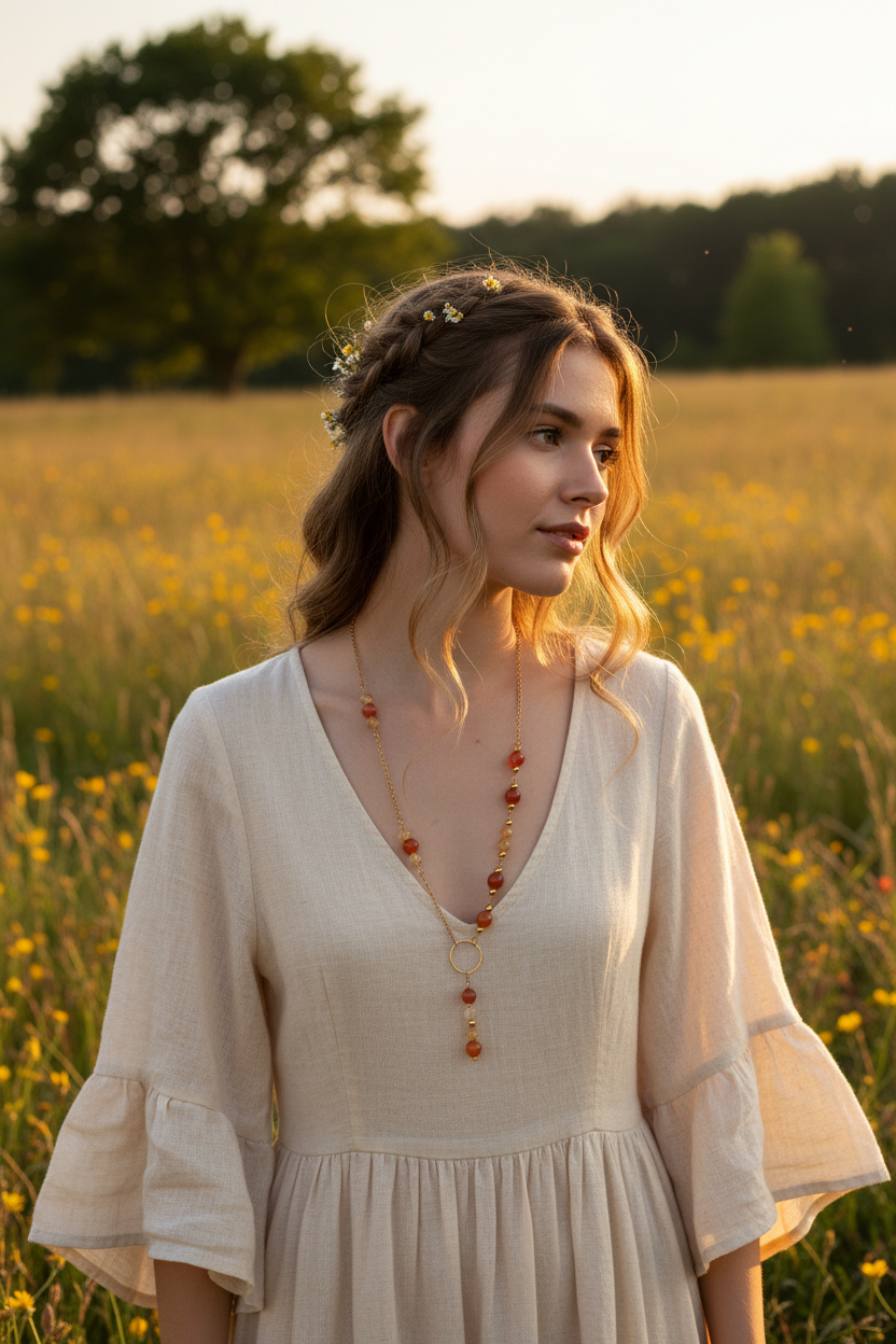 Collier Ciline bohème