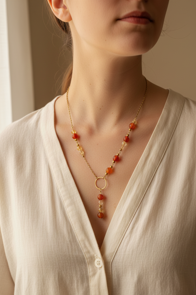 Collier Ciline porté