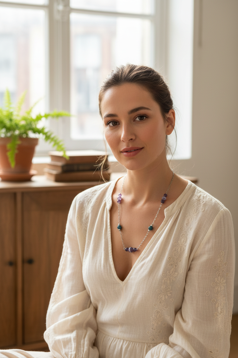 Collier Shanna - Porté