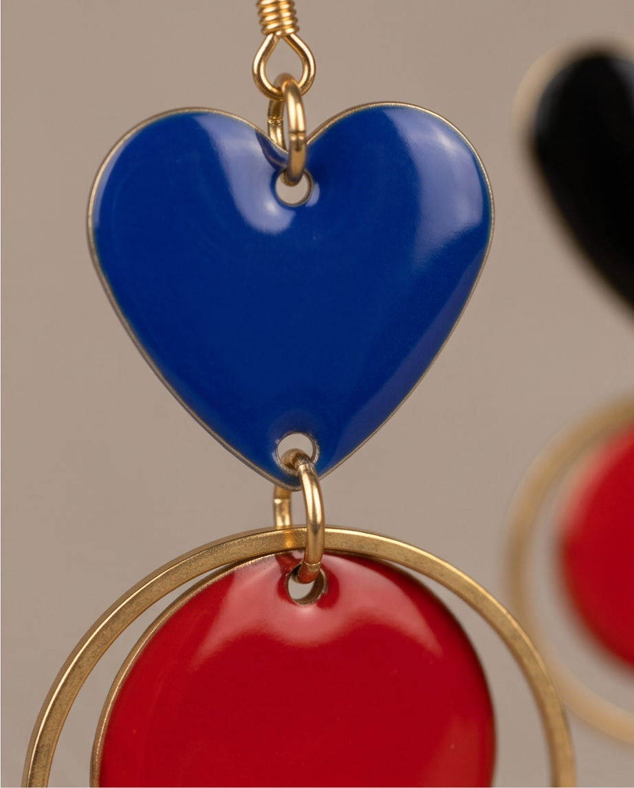 Boucles d'oreilles tendance barbara