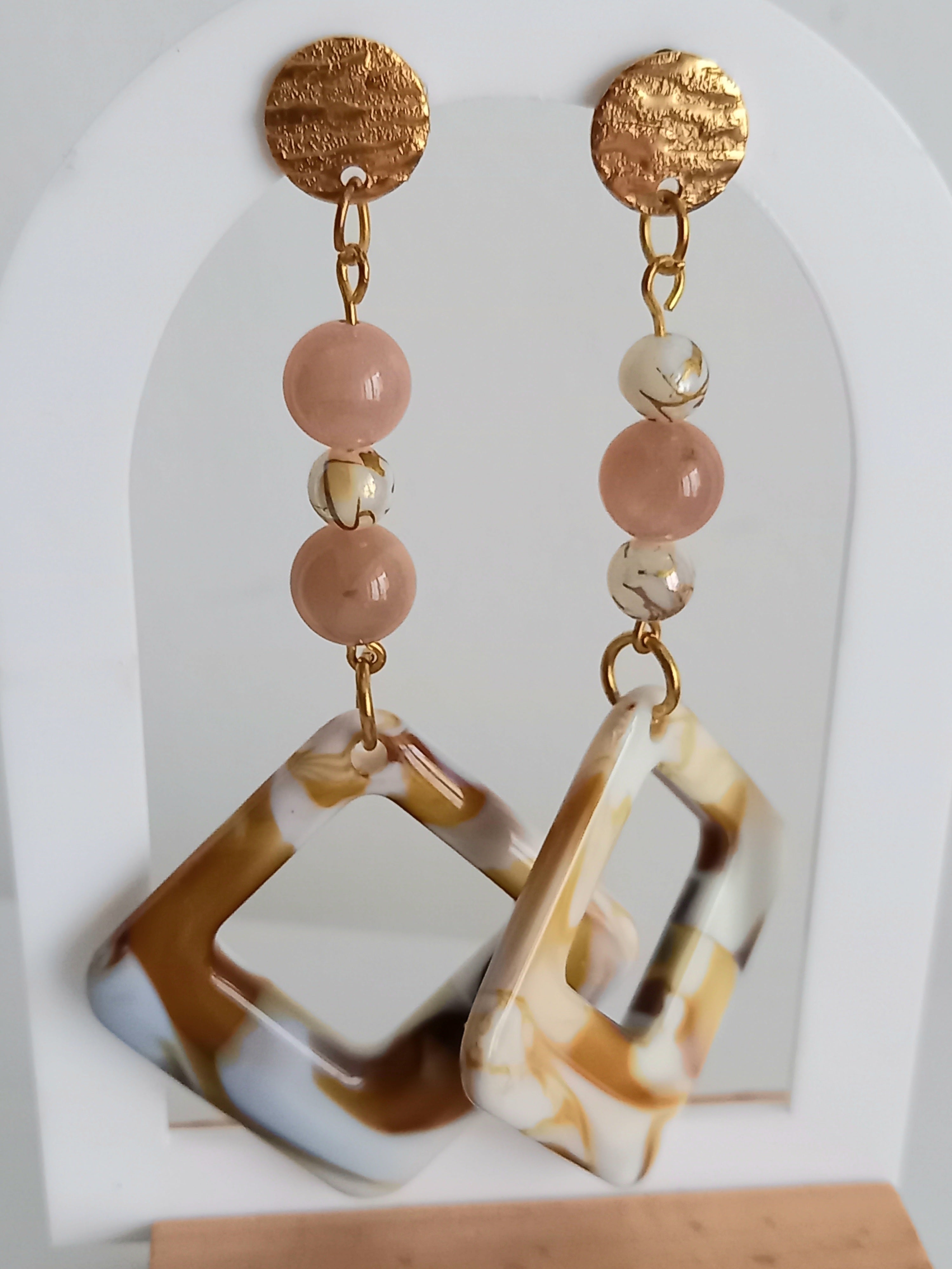 Boucles d'oreilles originales cinna