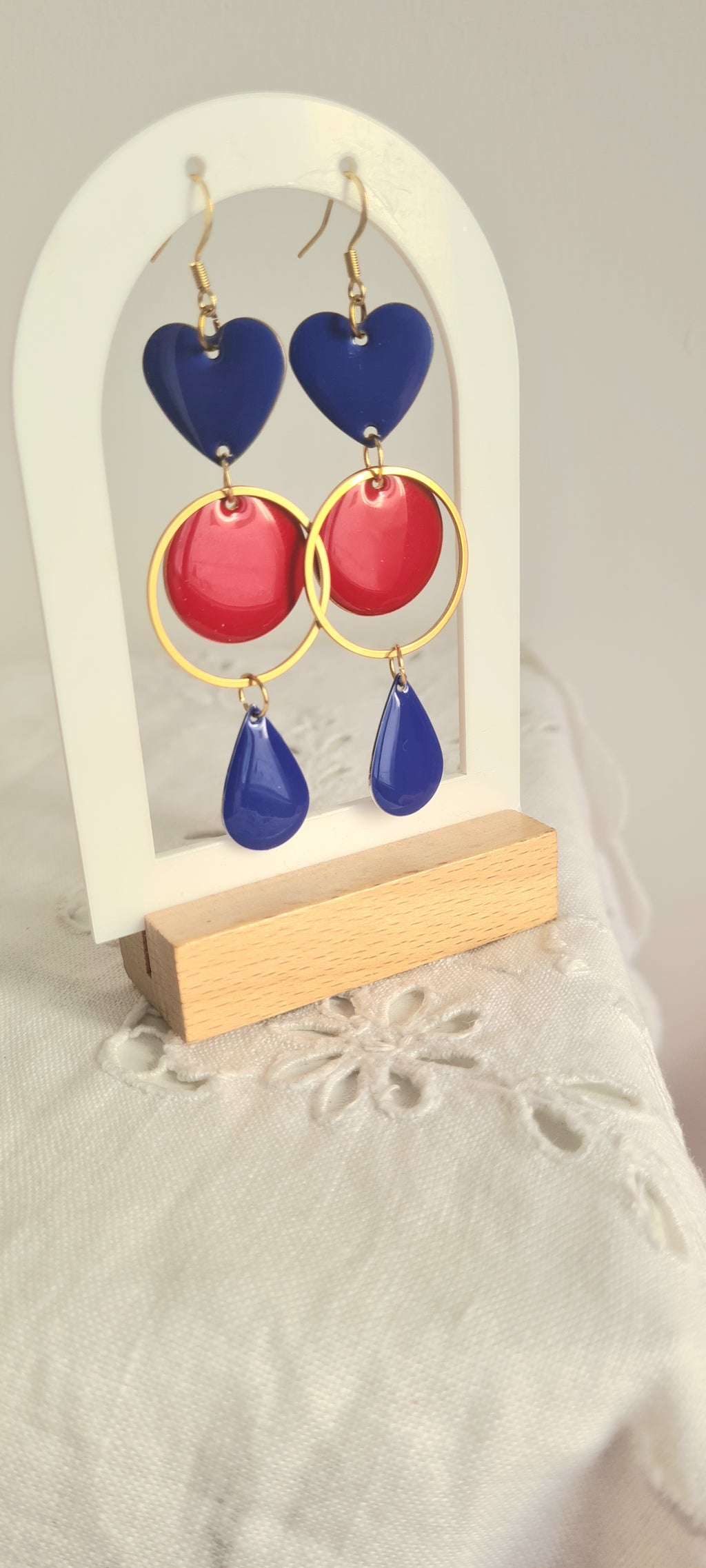 Boucles d'oreilles tendance barbara
