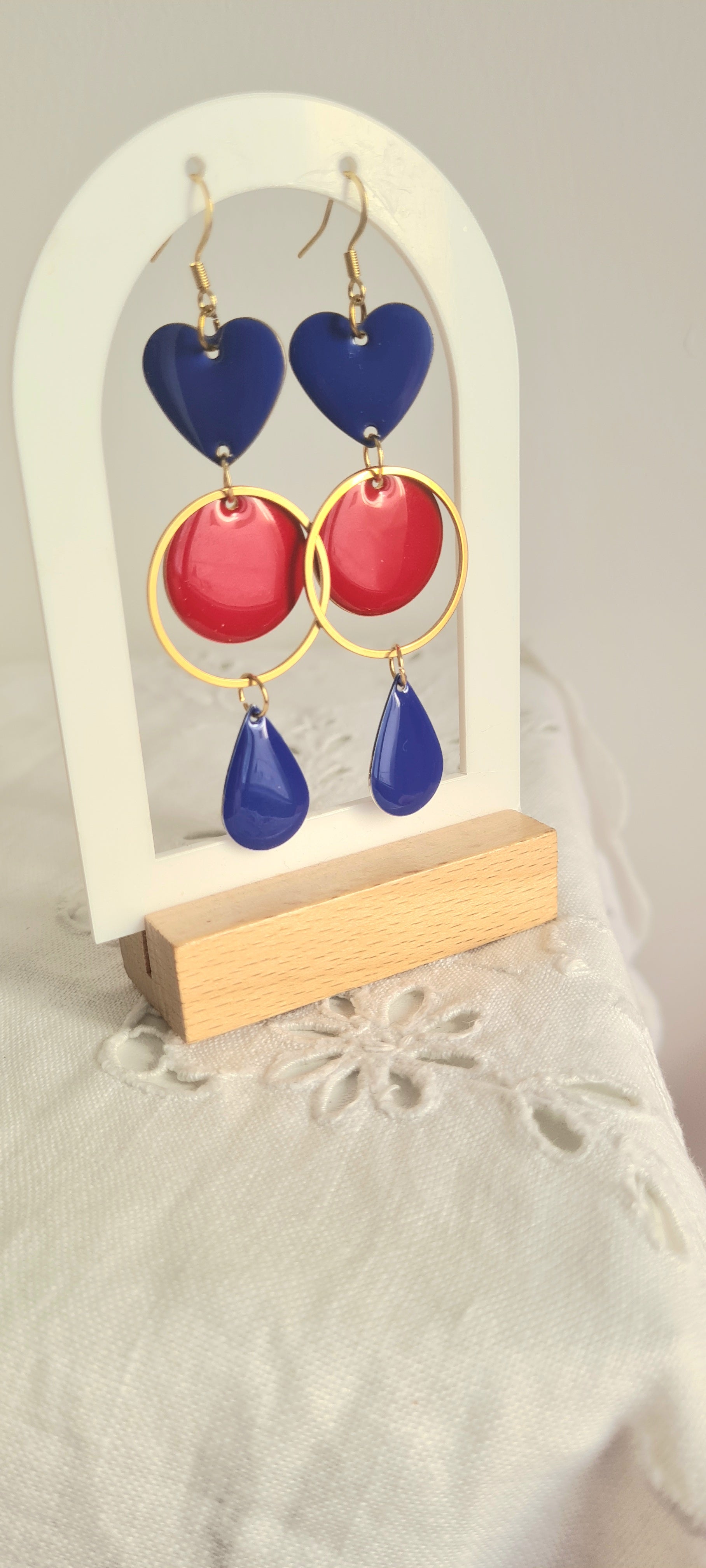 Boucles d'oreilles tendance barbara