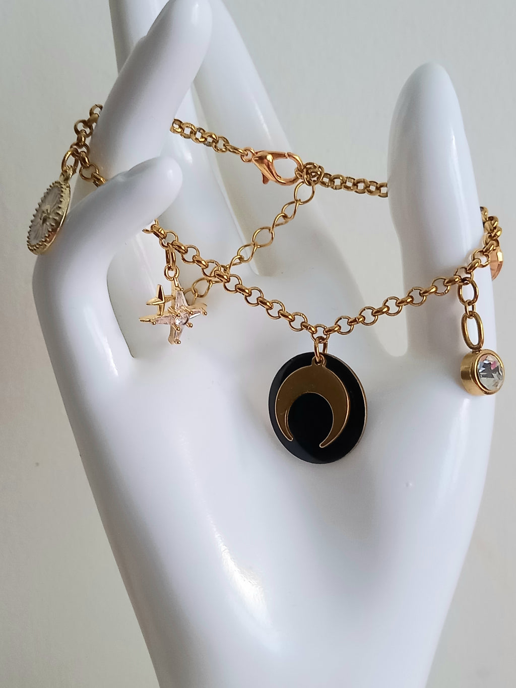 Bracelet acier inoxydable luna