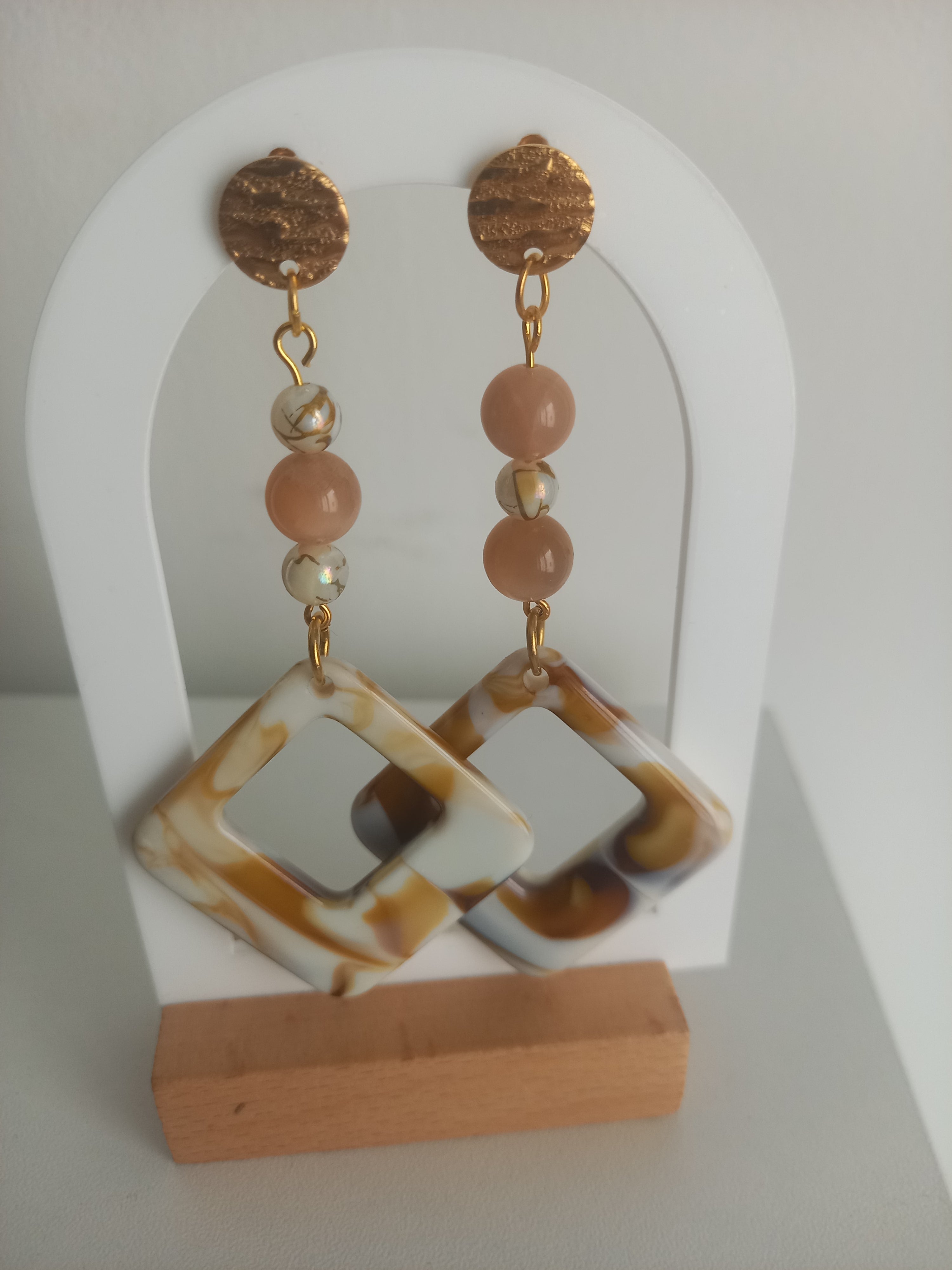 Boucles d'oreilles originales cinna