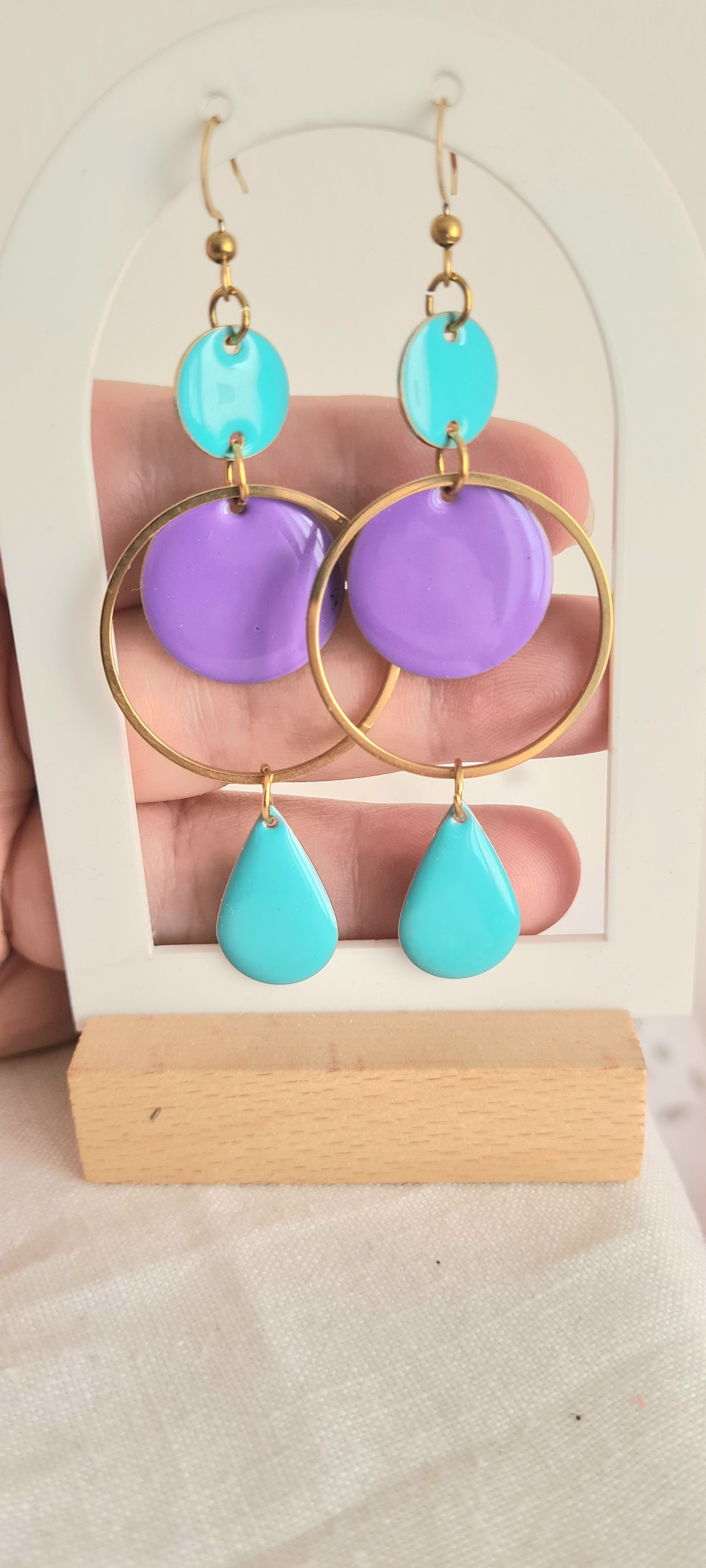 Boucles d'oreilles tendance