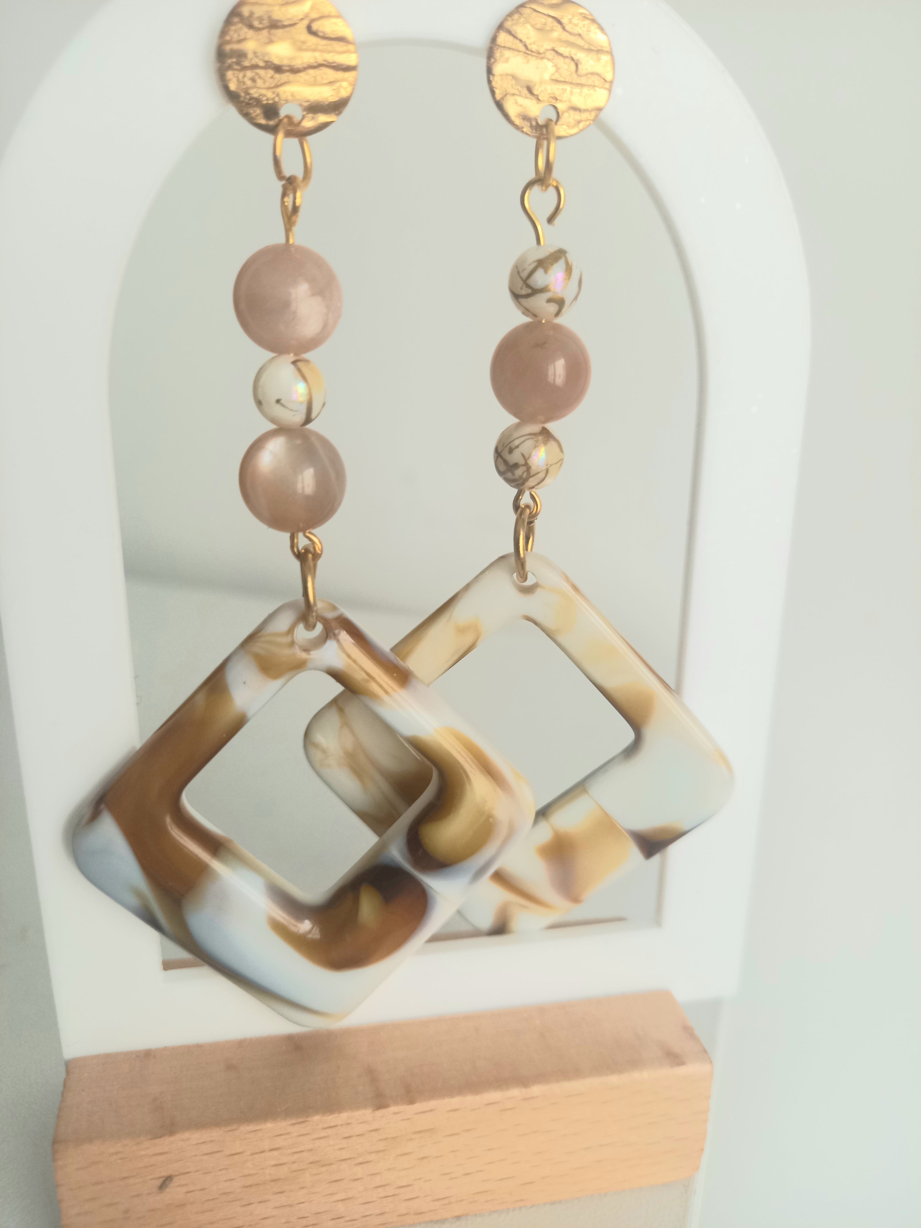 Boucles d'oreilles originales cinna