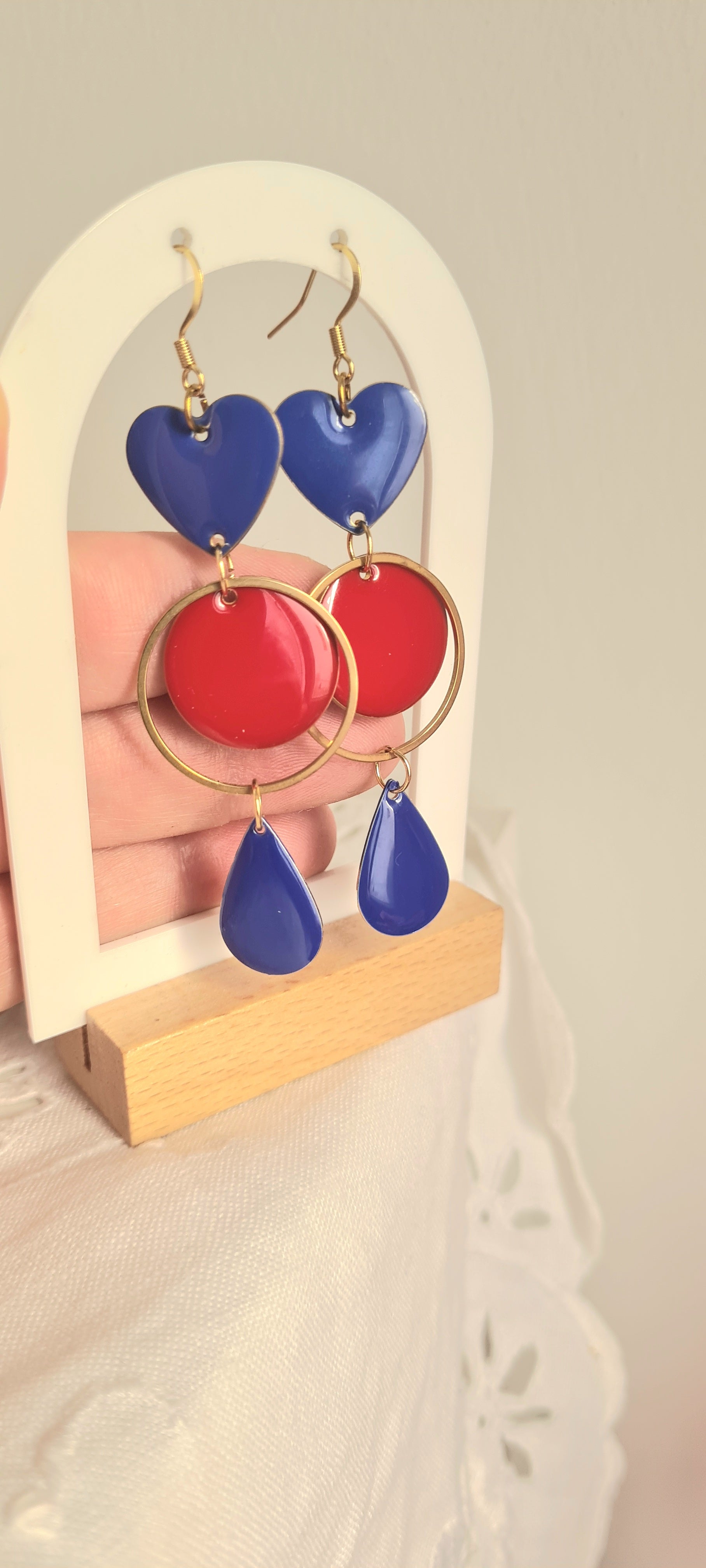 Boucles d'oreilles tendance barbara