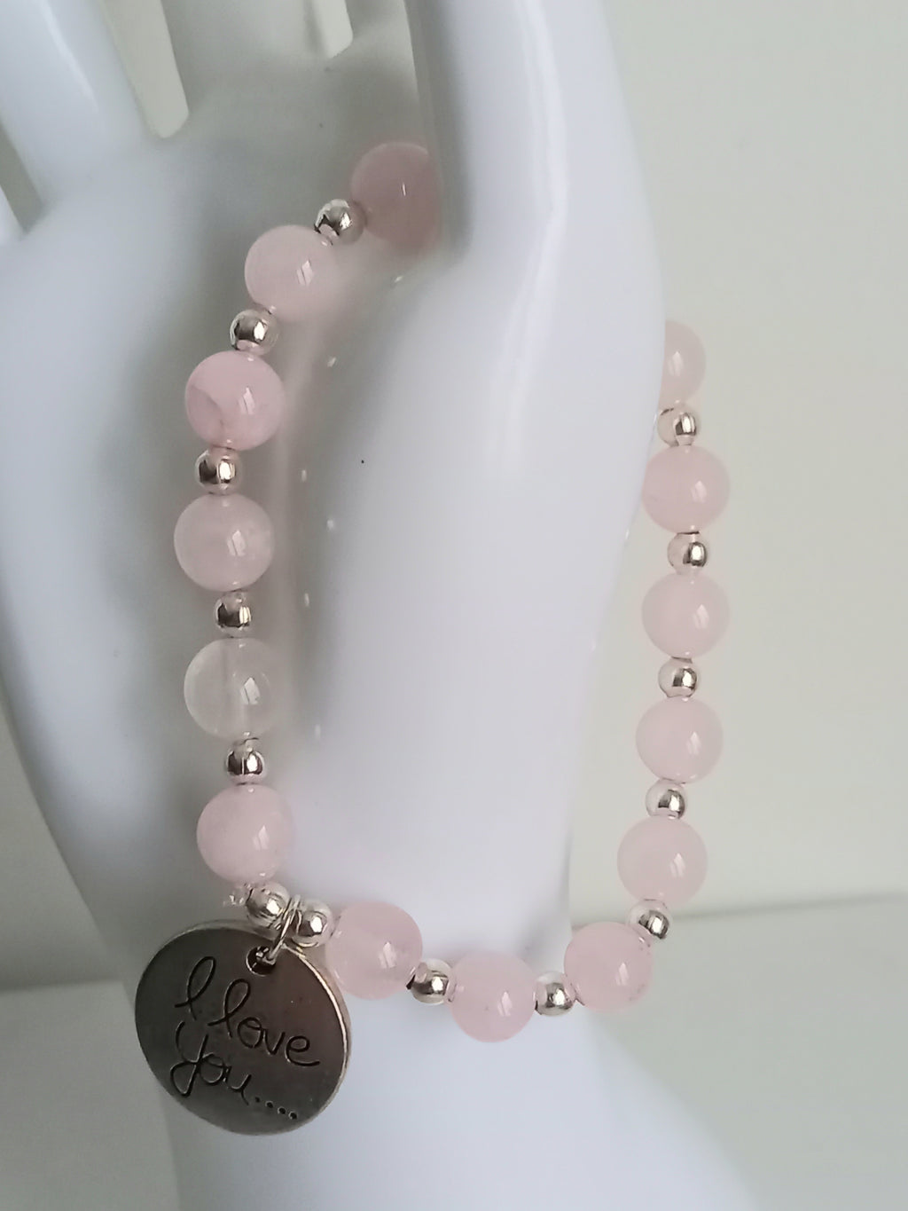 Bracelet lithothérapie love