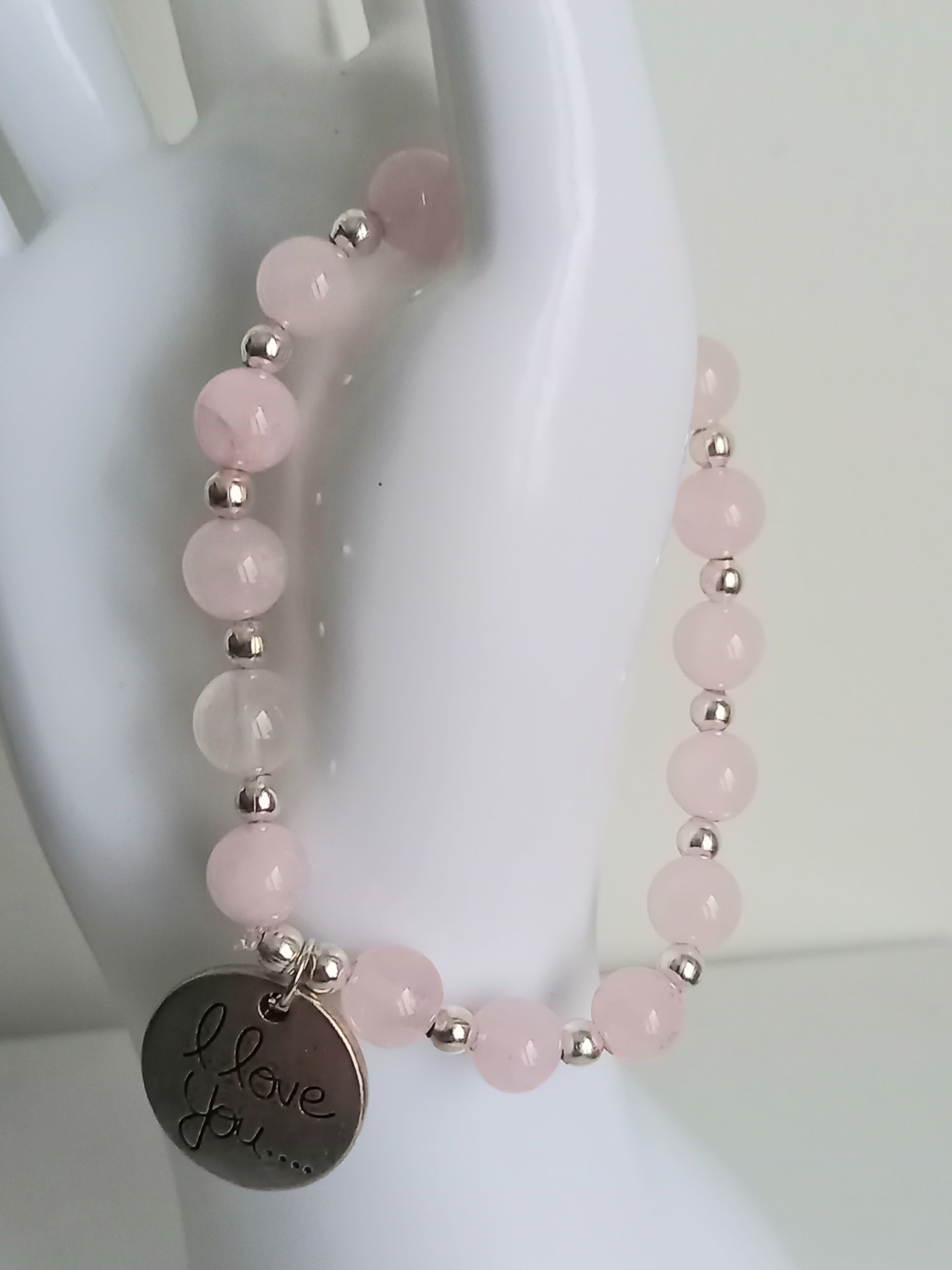 Bracelet lithothérapie love