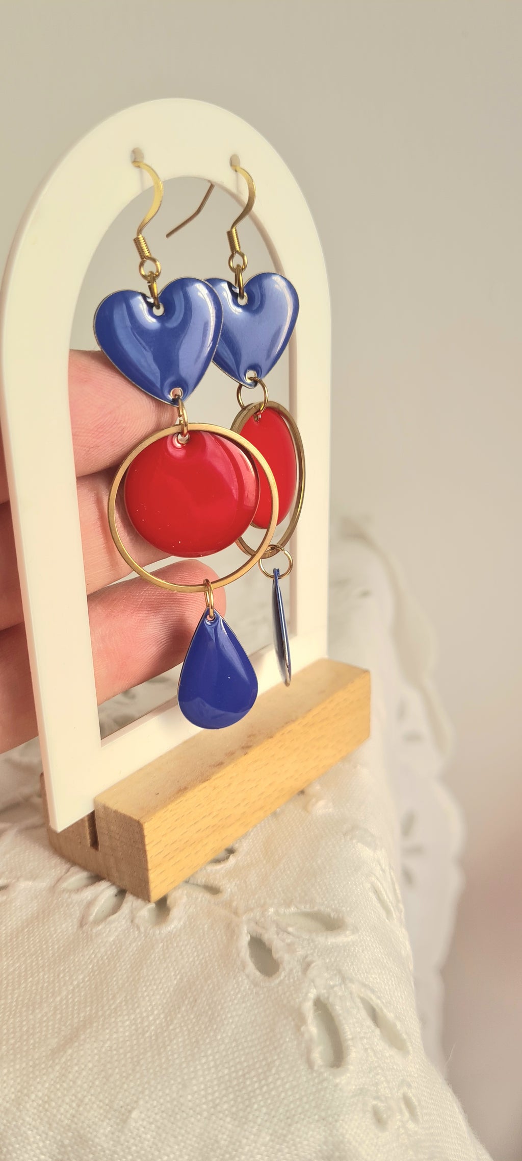 Boucles d'oreilles tendance barbara