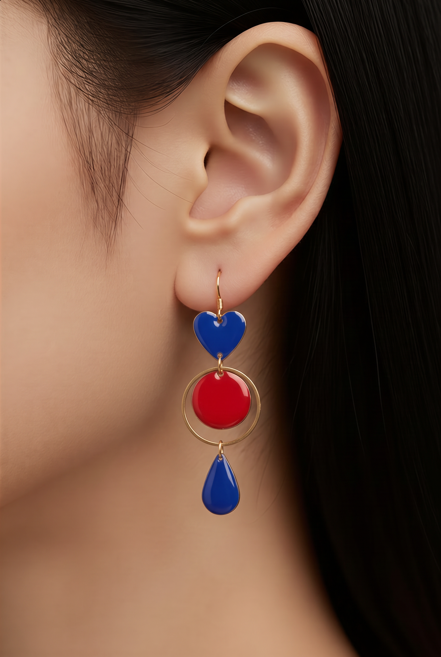 Boucles d'oreilles tendance barbara