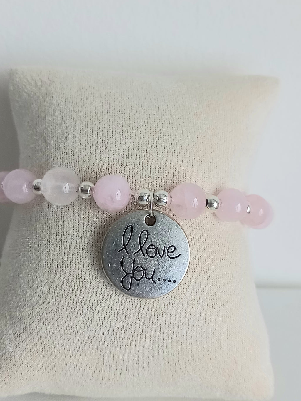 Bracelet lithothérapie love