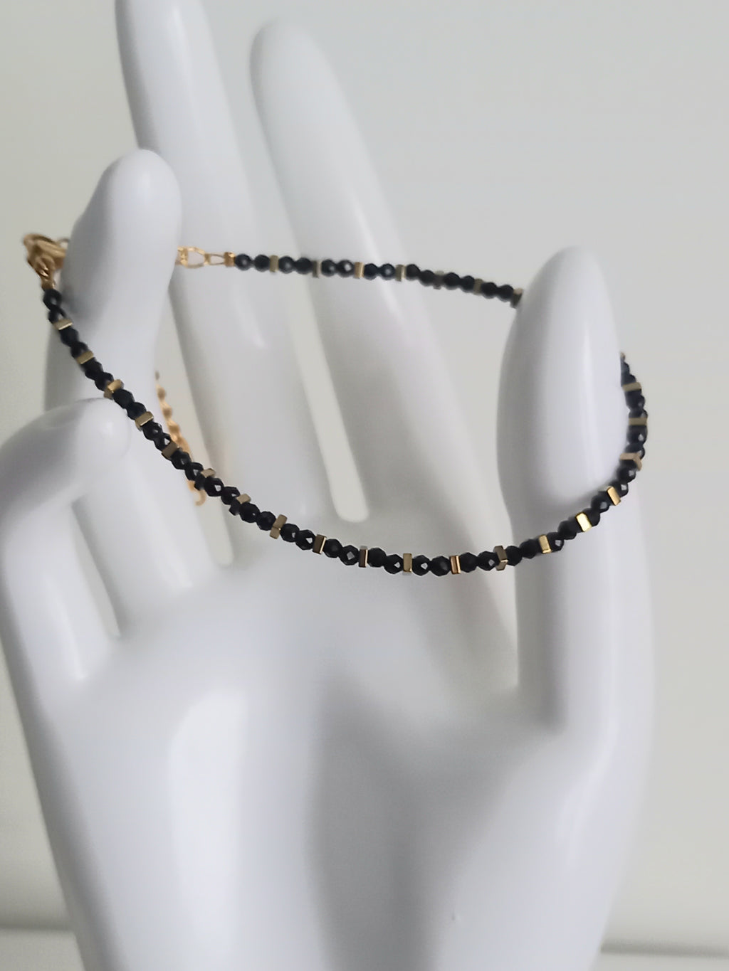 Bracelet acier inoxydable et pierre