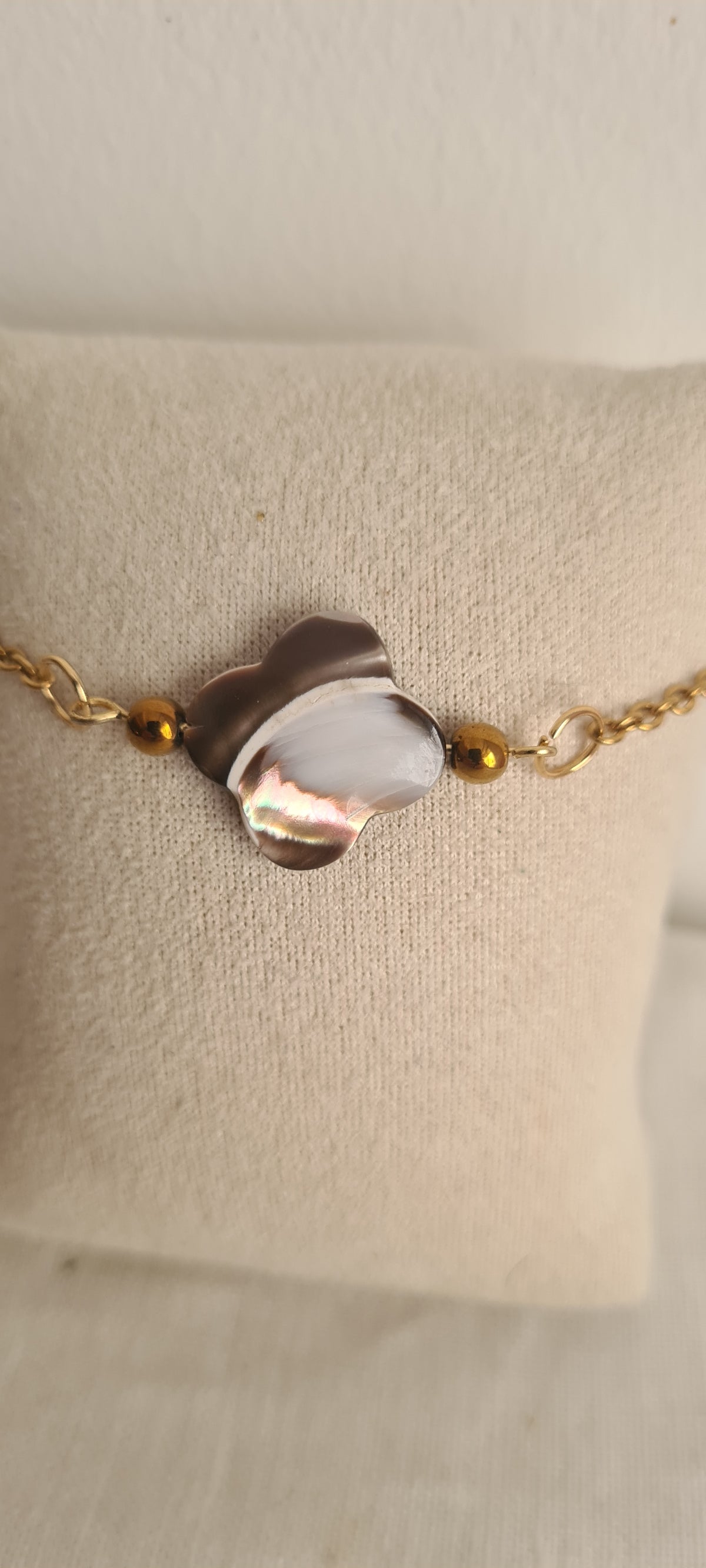 Bracelet Naia — Nacre & Acier Inoxydable