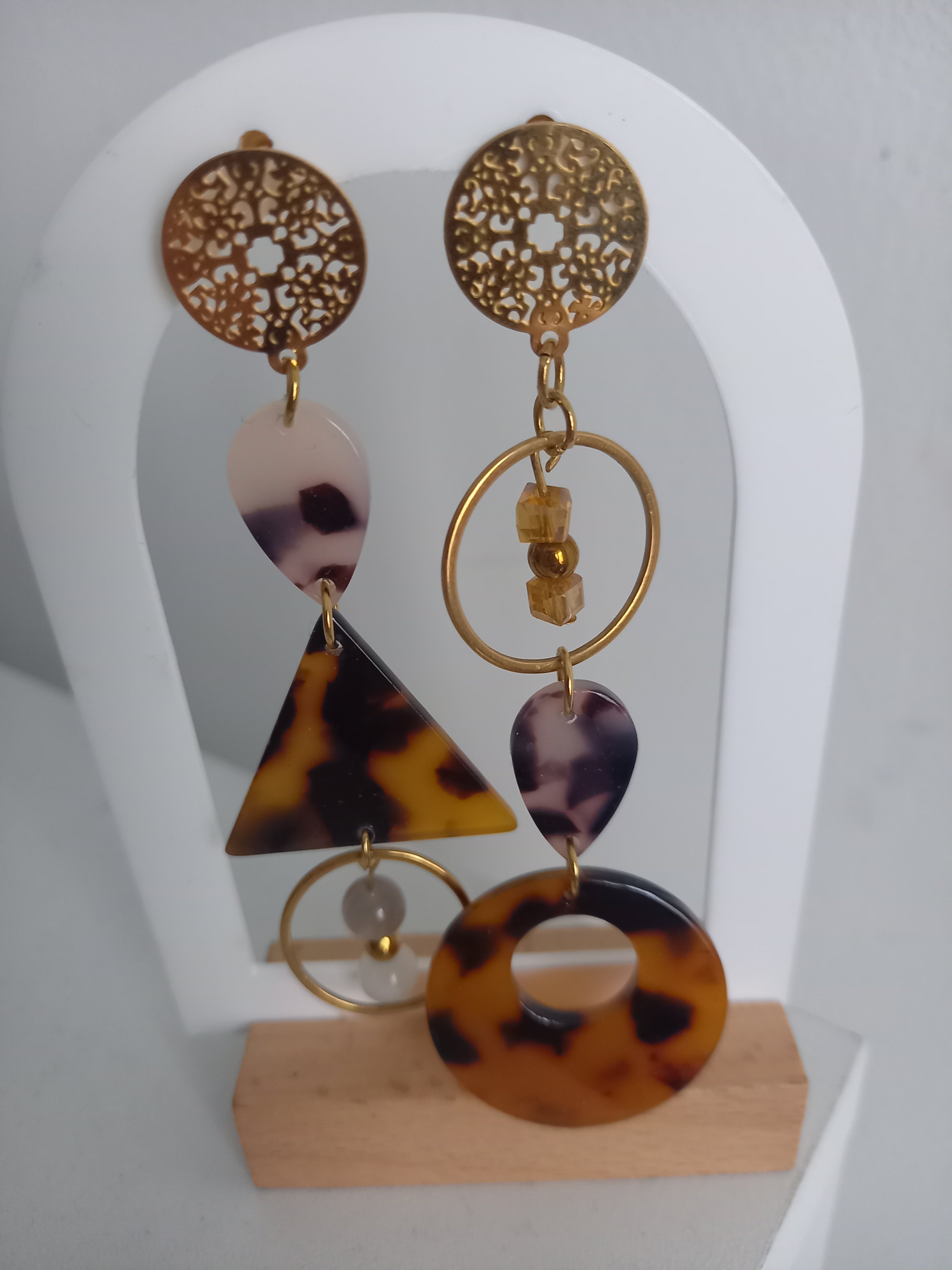 Boucles d'oreilles automne 2