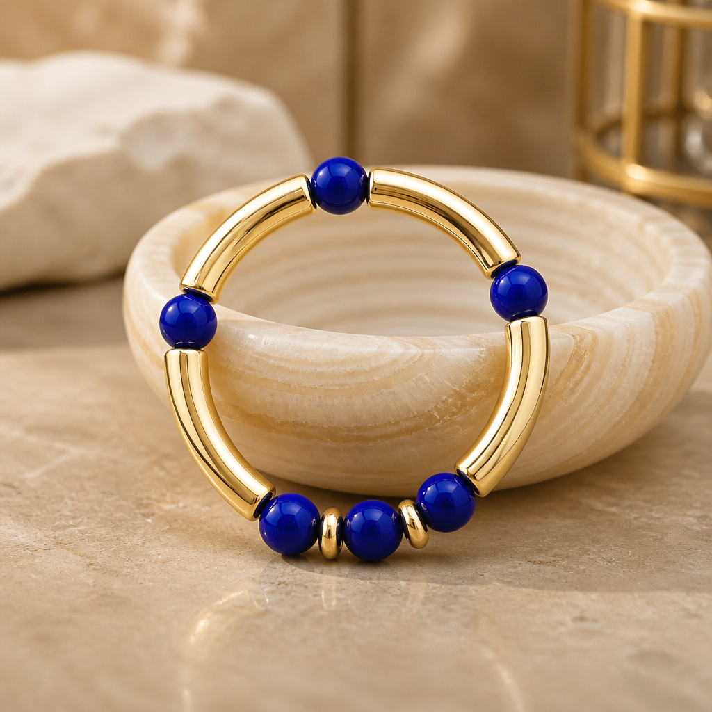 Bracelet élégant verre et lumière