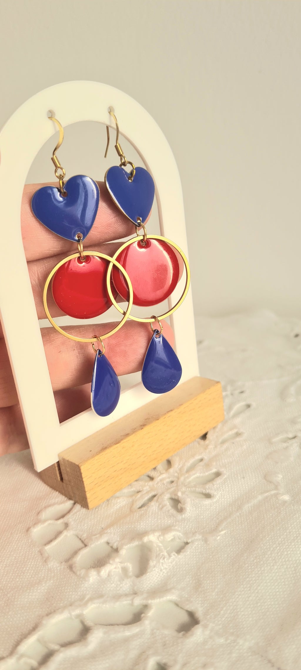 Boucles d'oreilles tendance barbara