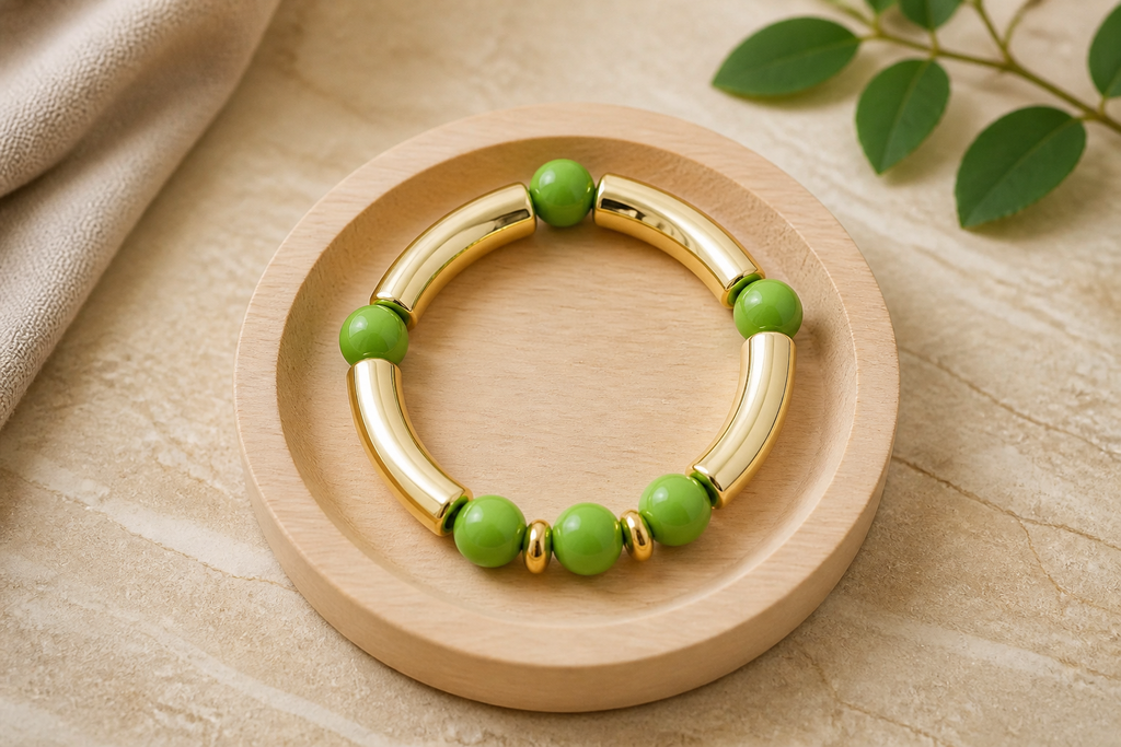 Bracelet élégant verre et lumière