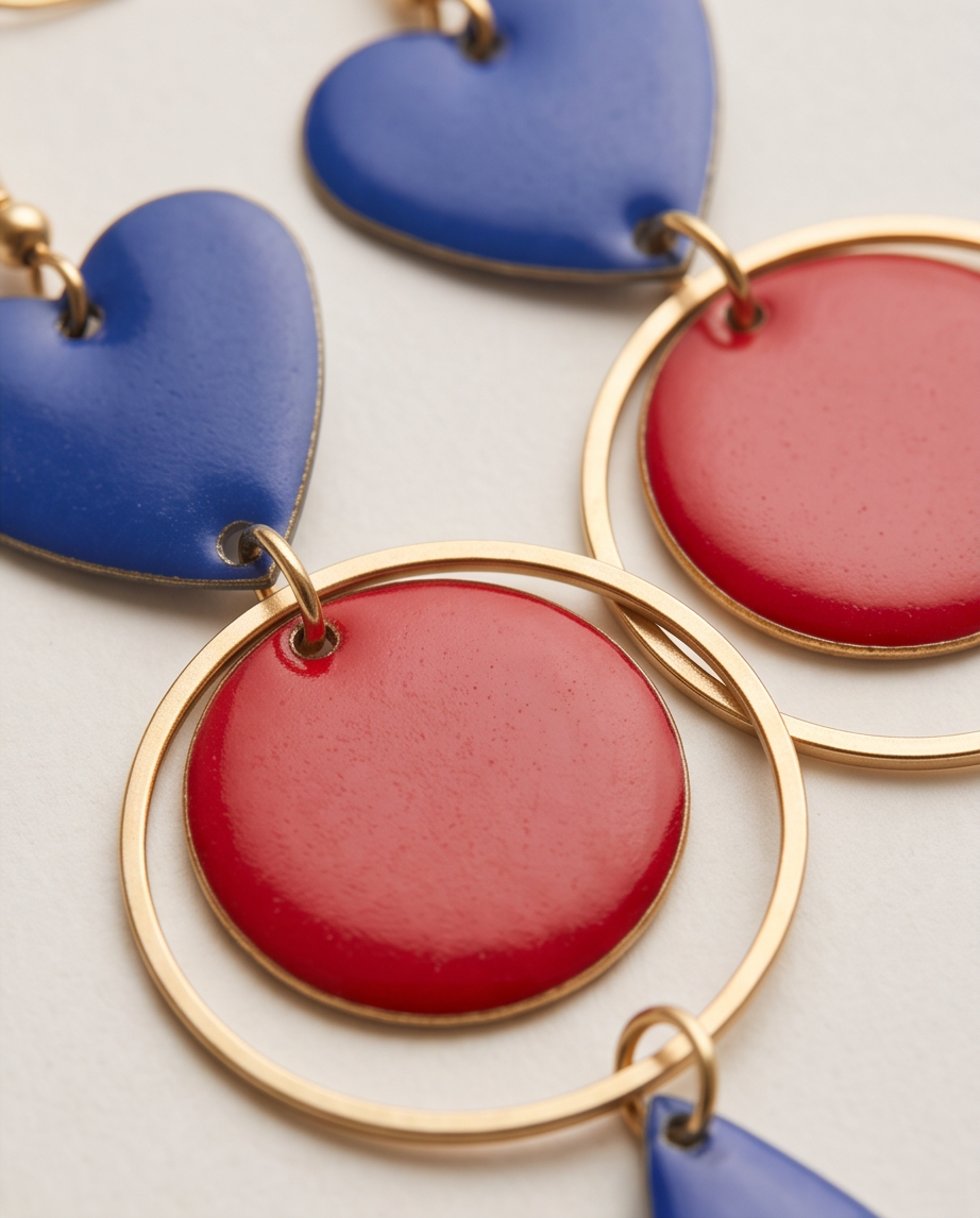 Boucles d'oreilles tendance barbara