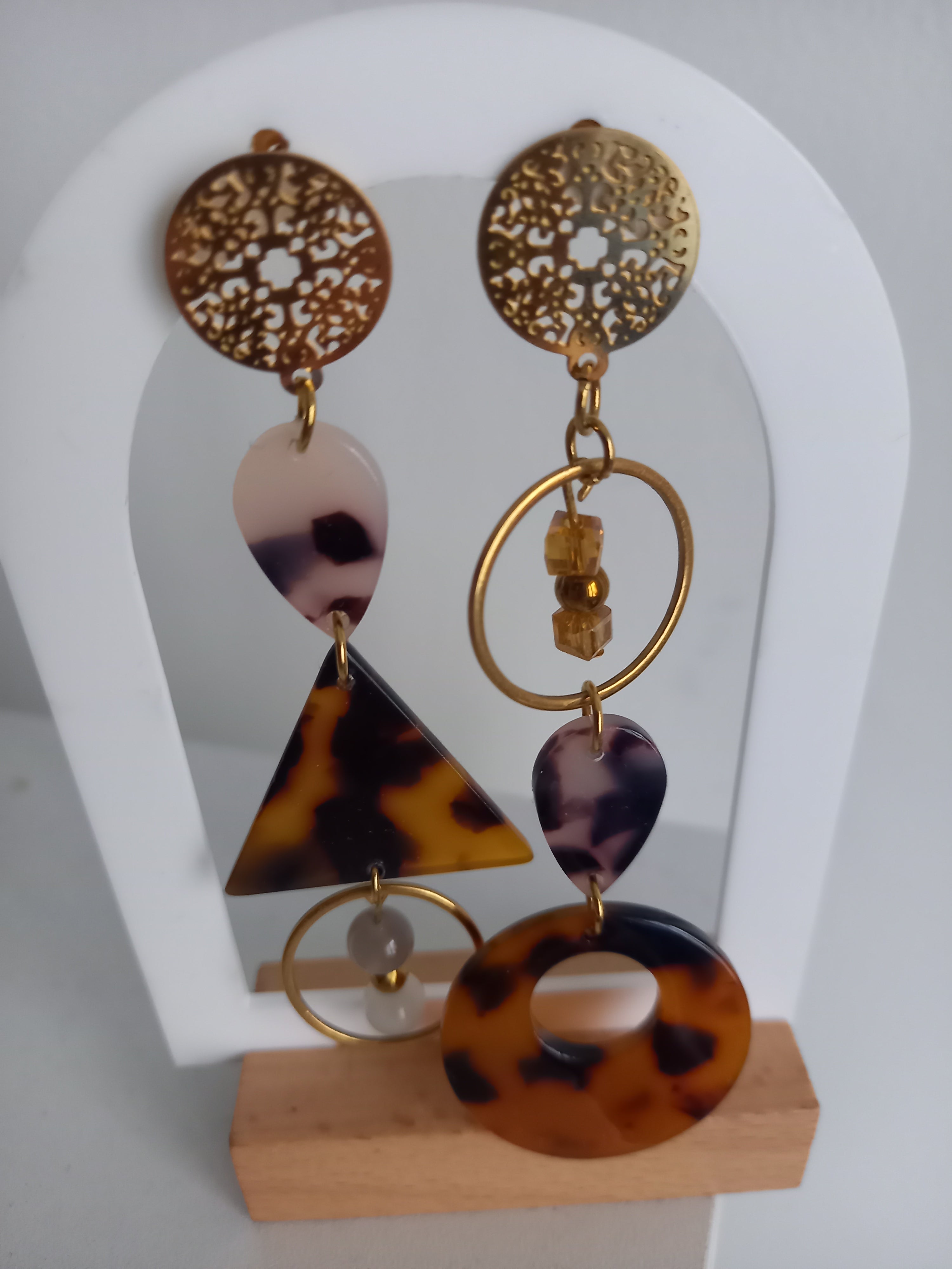Boucles d'oreilles automne 2