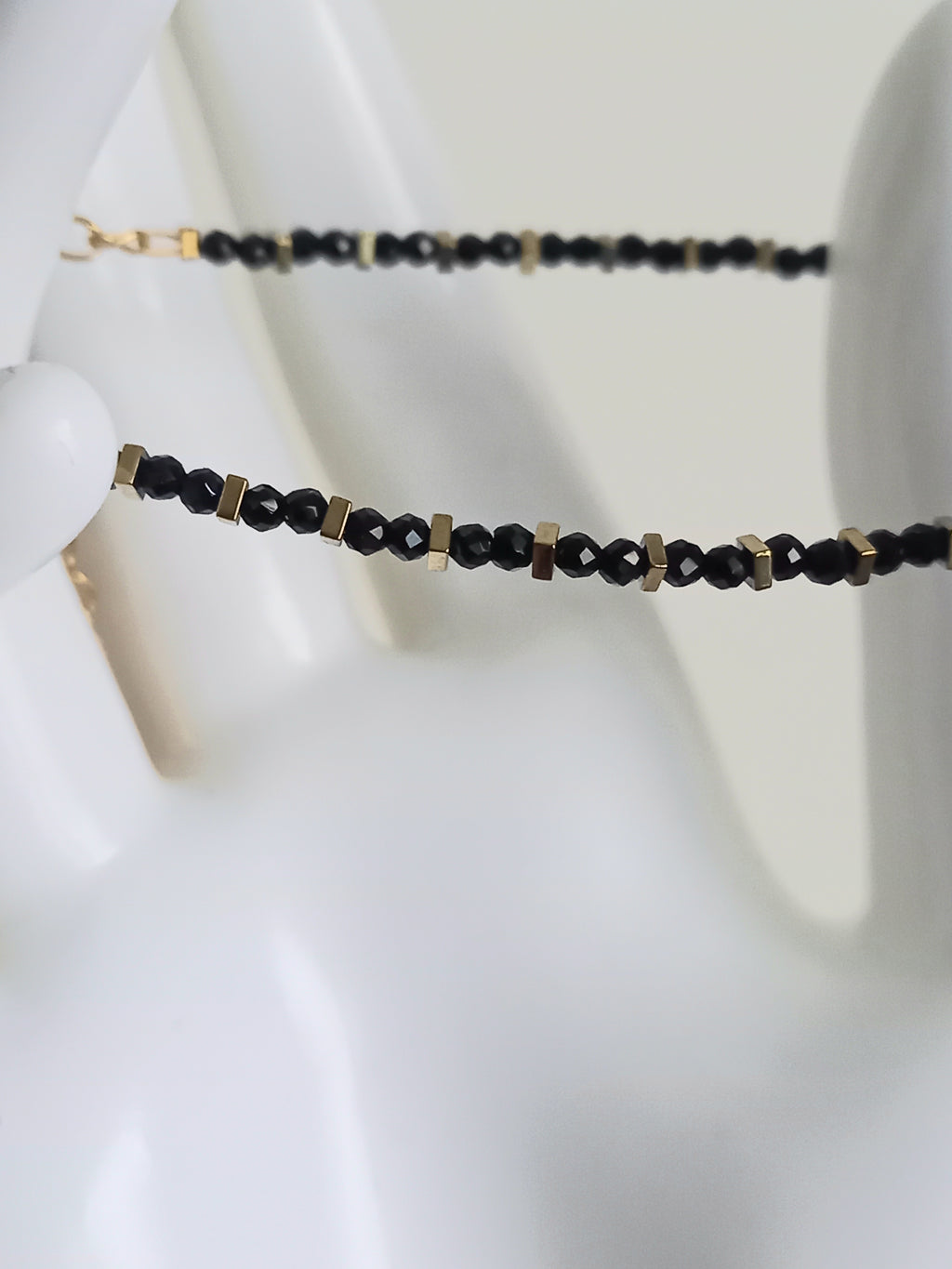 Bracelet acier inoxydable et pierre