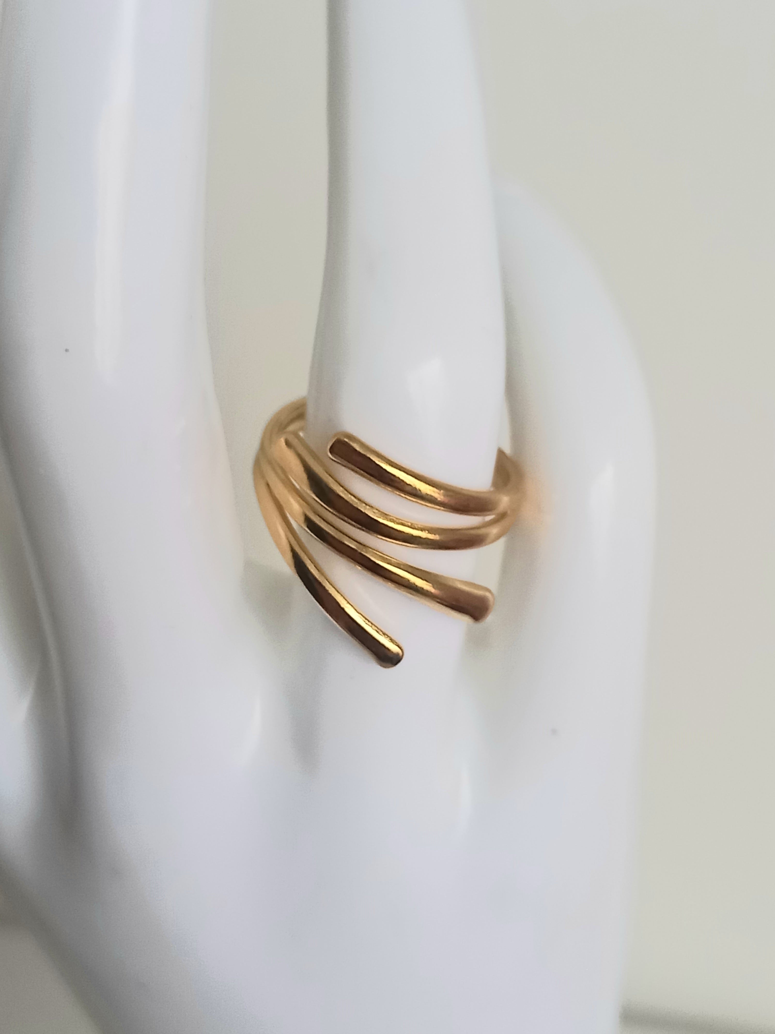 Bague acier inoxydable élégante - Taille 8 haute qualité