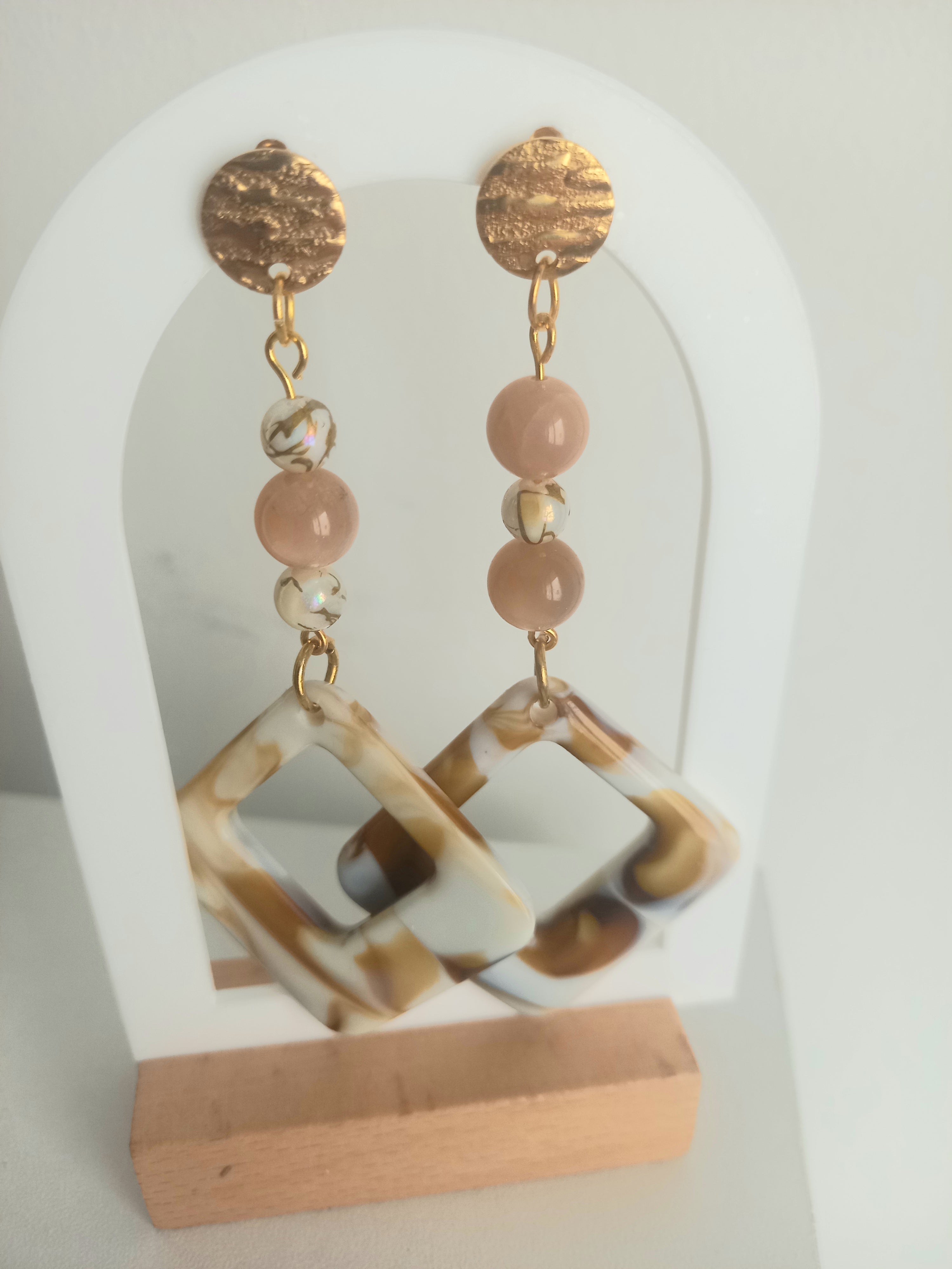 Boucles d'oreilles originales cinna