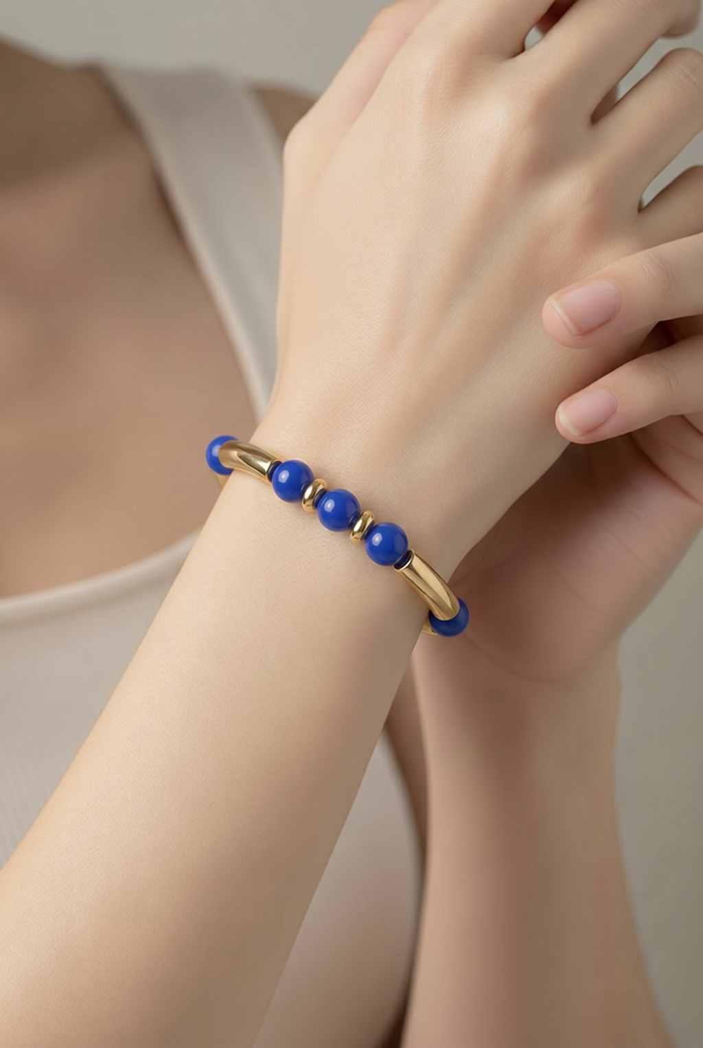 Bracelet élégant verre et lumière