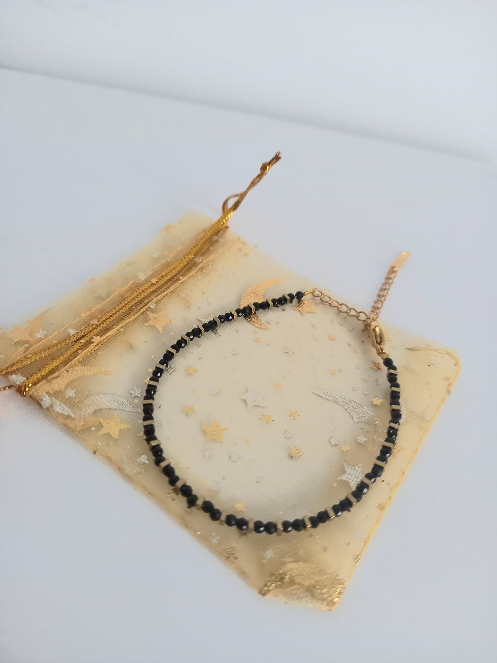 Bracelet acier inoxydable et pierre