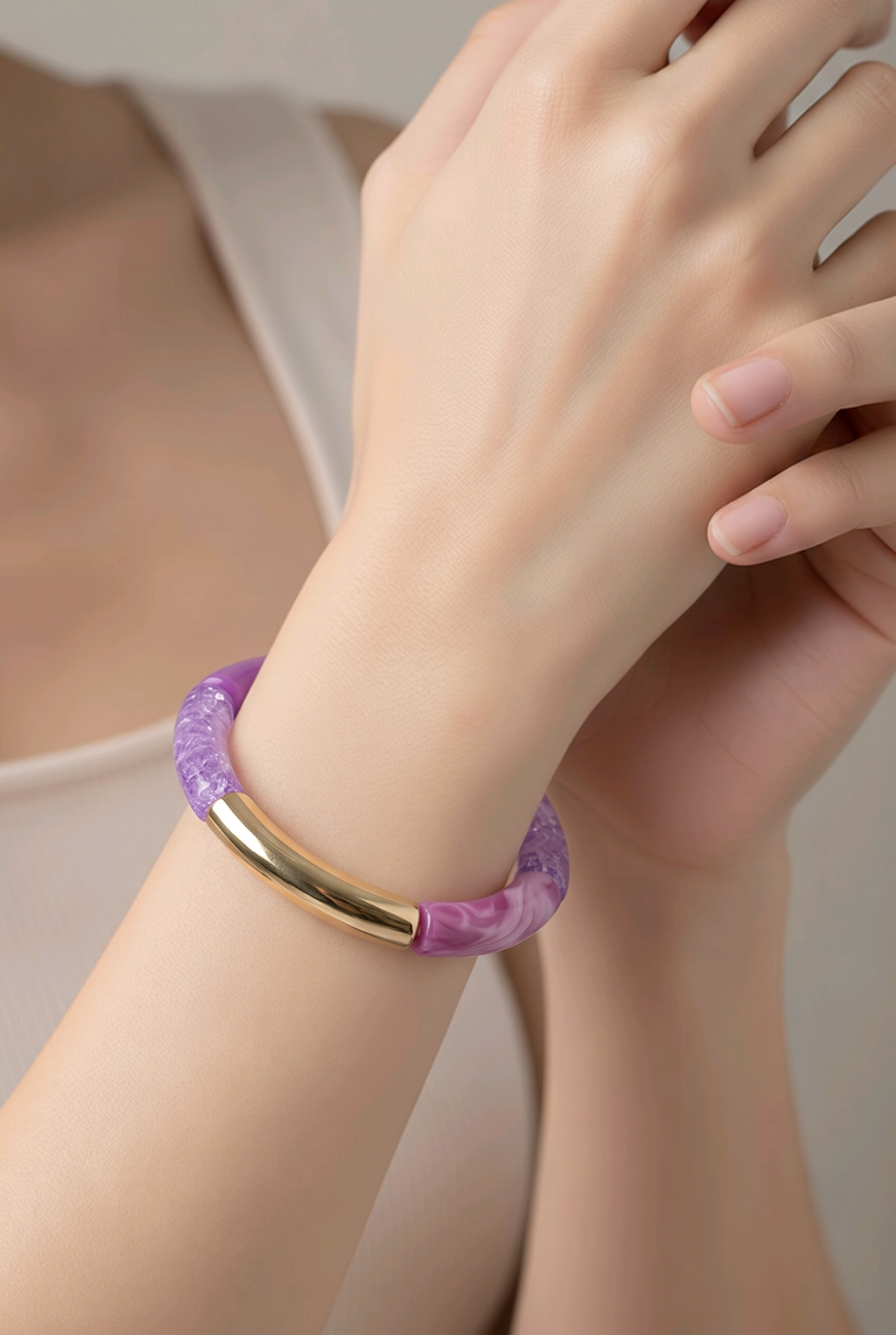Lot de 3 Bracelets Perles Violettes & Bordeaux | Bijoux Bohème Fait Main France – elaineboheme