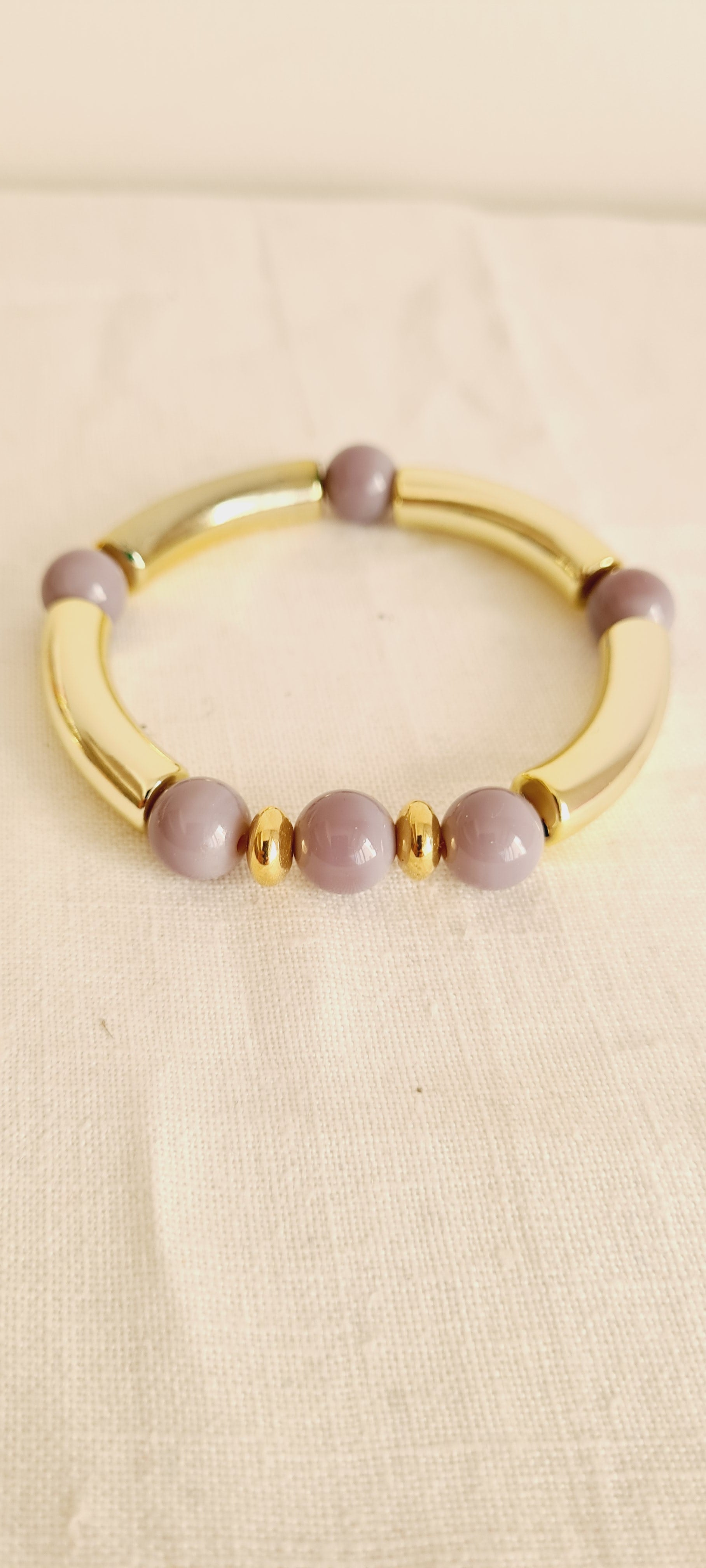 Bracelet élégant verre et lumière