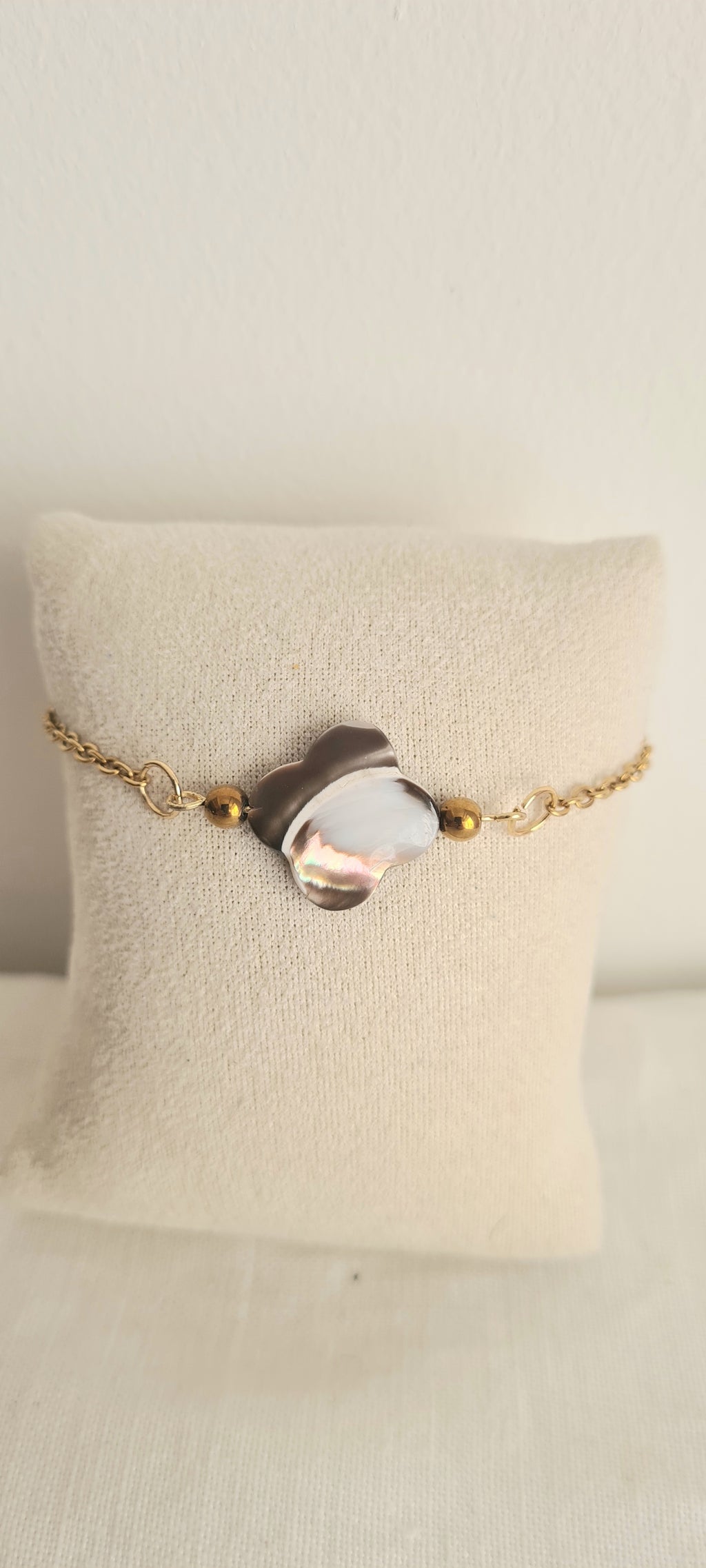 Bracelet Naia — Nacre & Acier Inoxydable
