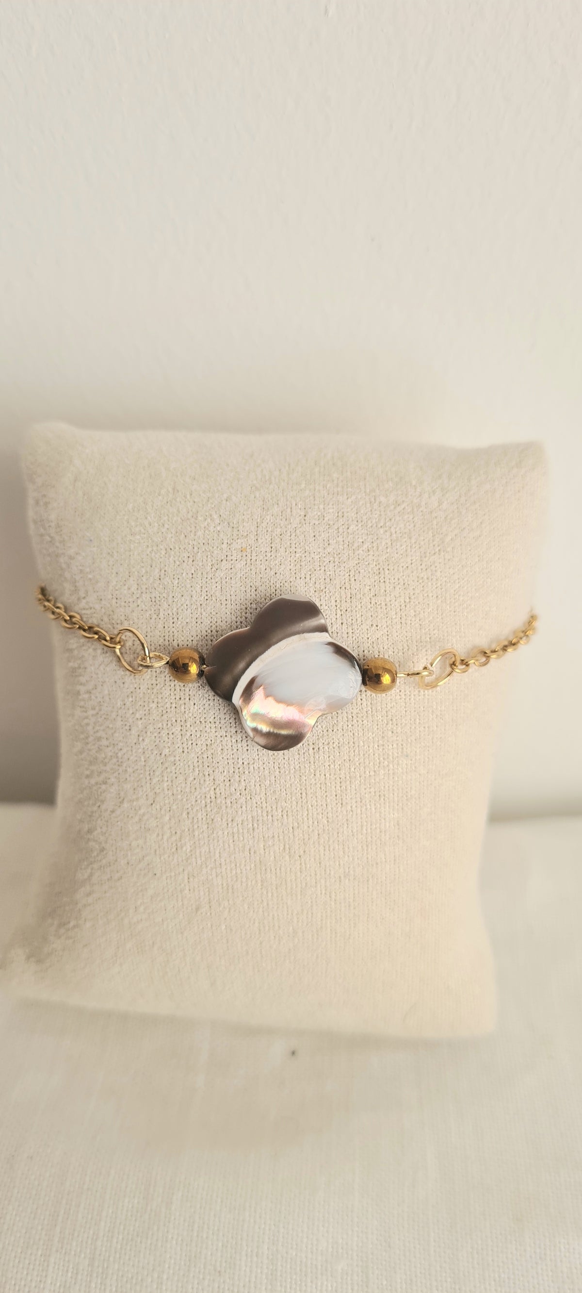 Bracelet Naia — Nacre & Acier Inoxydable