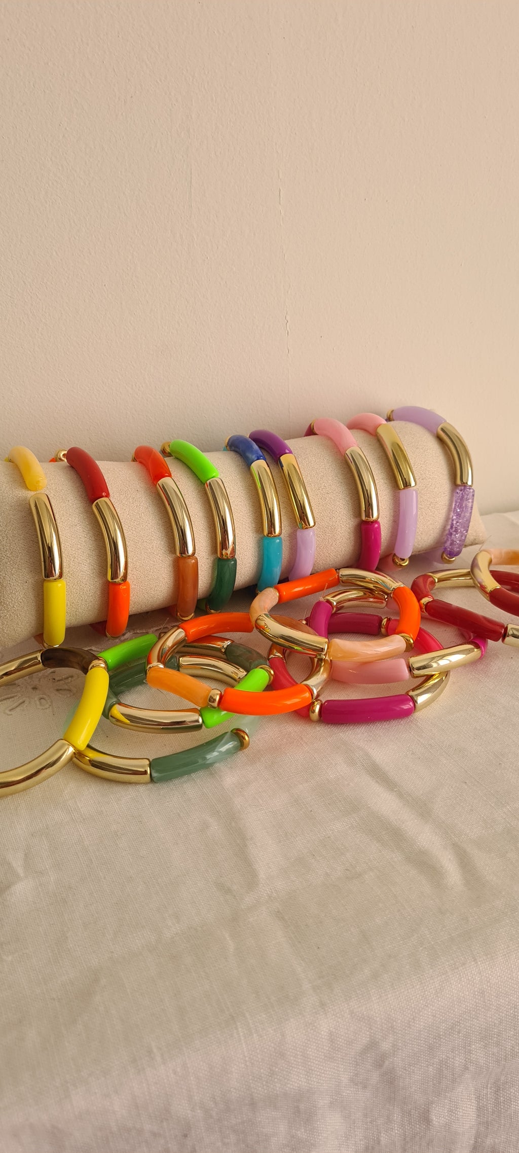 Lot de 3 Bracelets Artisanaux en Perles – Fait Main France