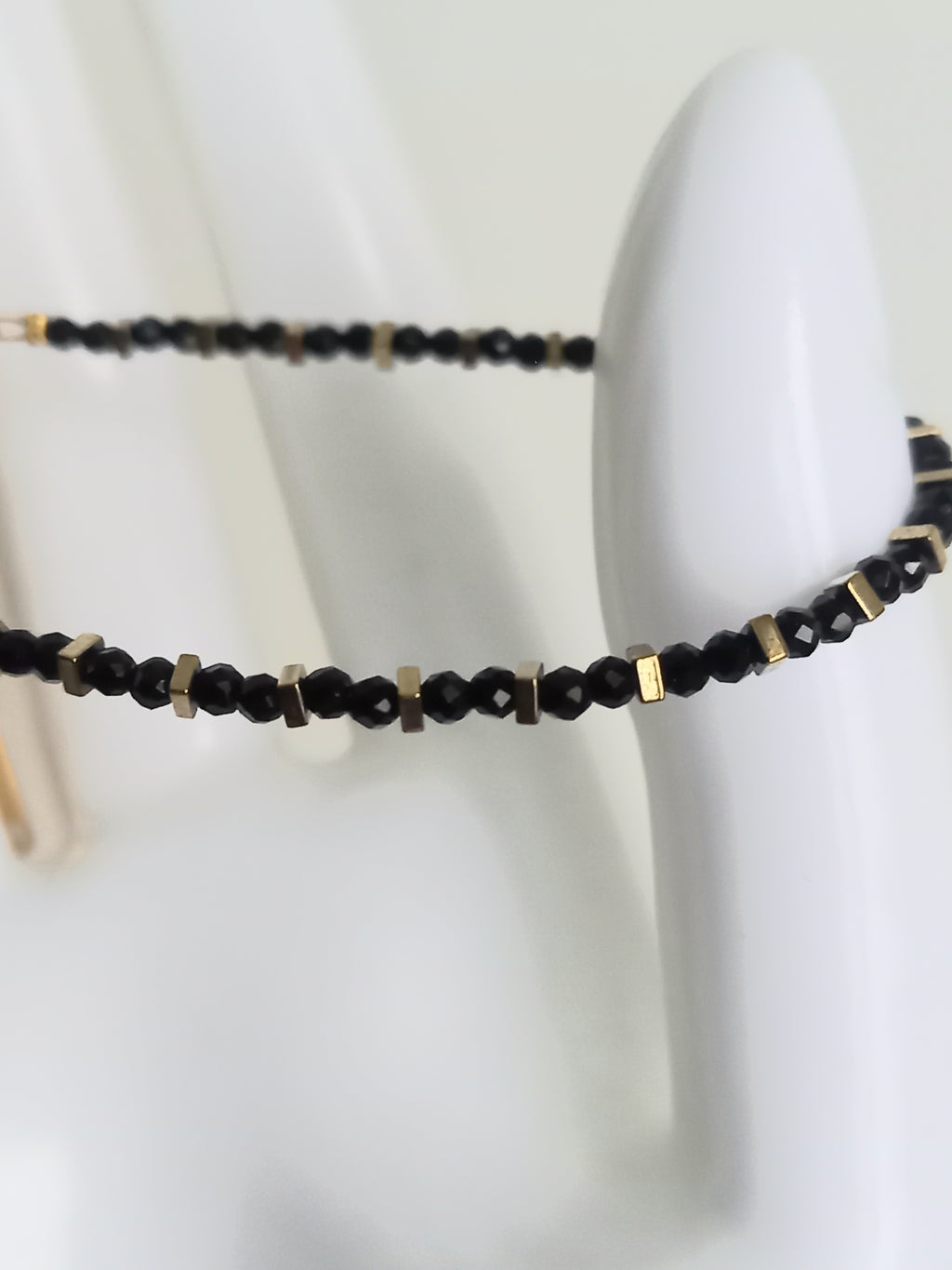 Bracelet acier inoxydable et pierre