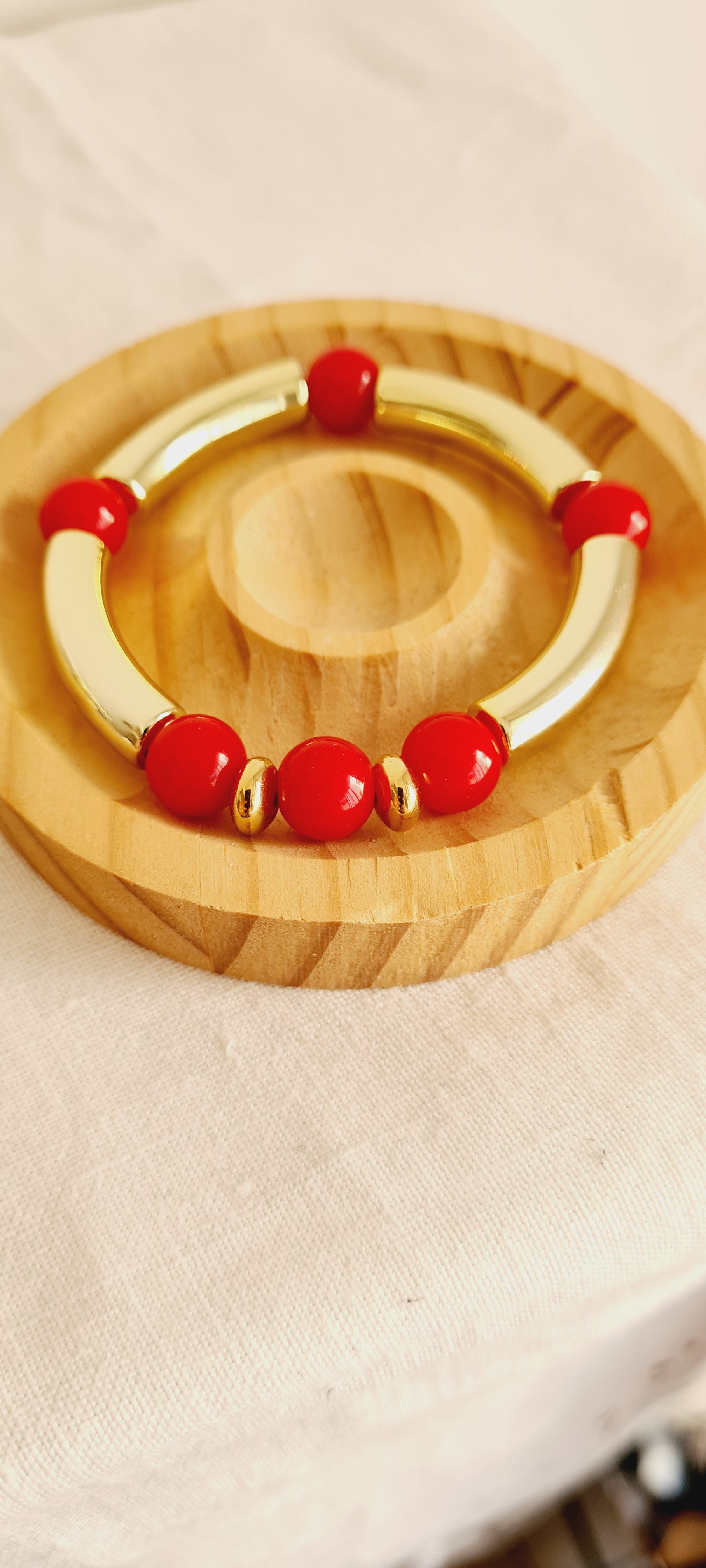 Bracelet élégant verre et lumière