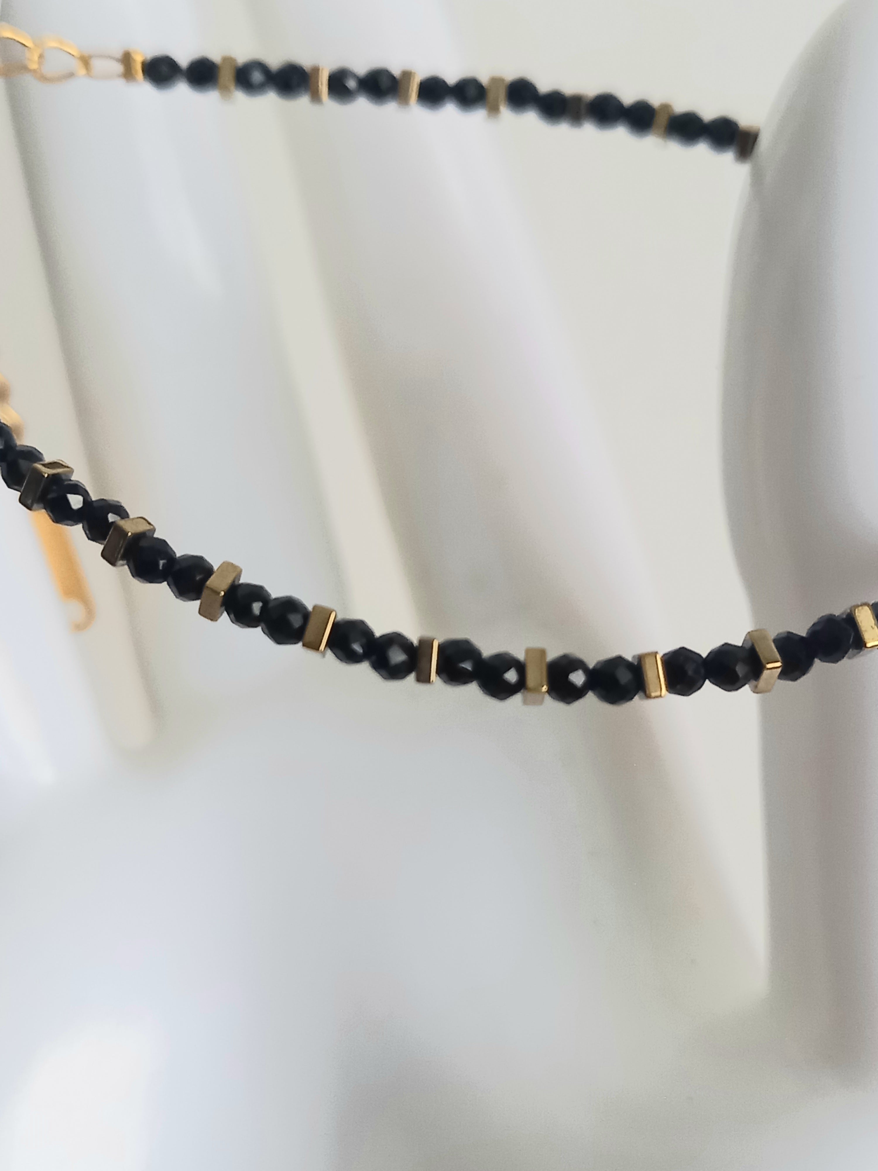 Bracelet acier inoxydable et pierre