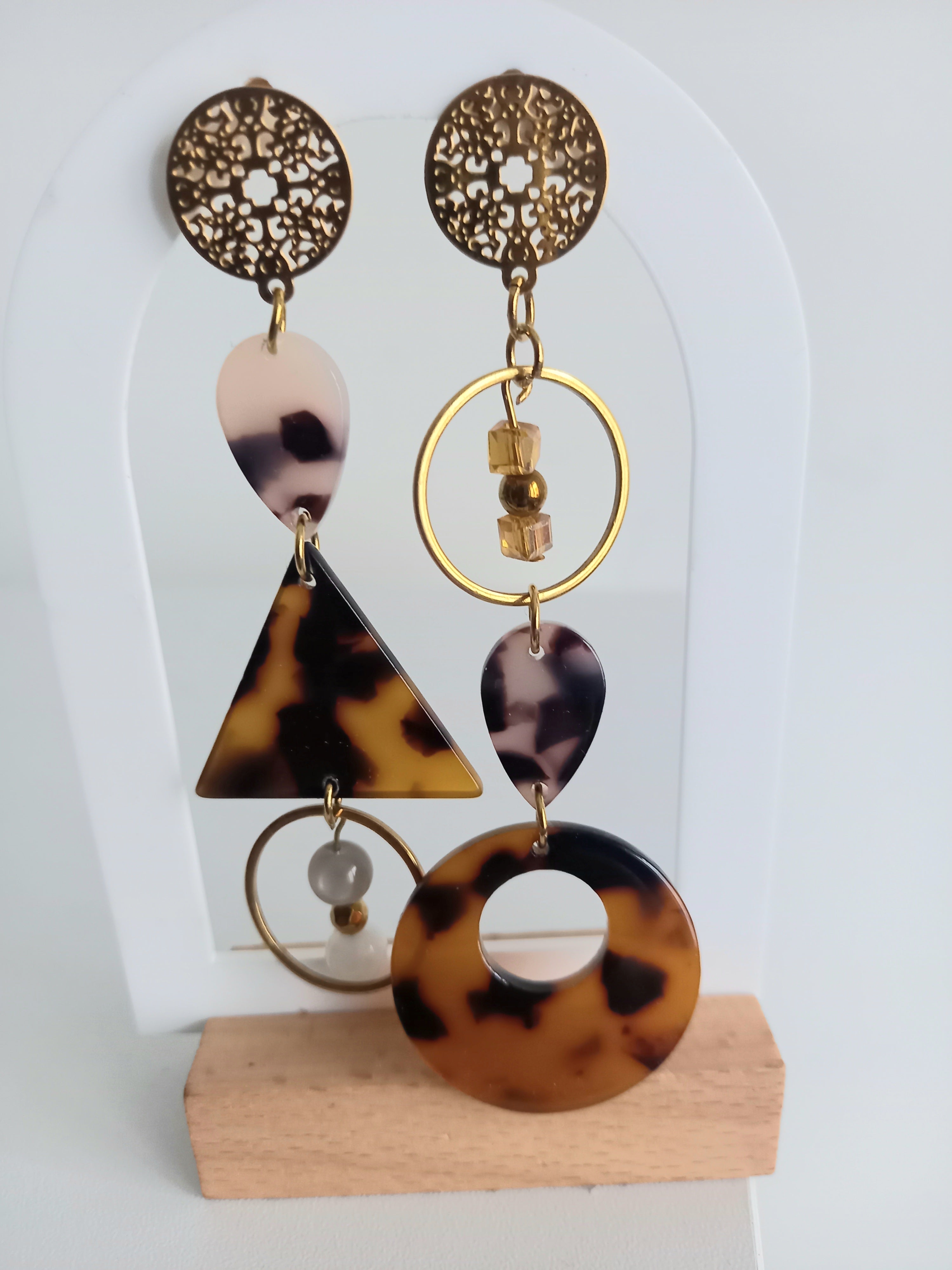 Boucles d'oreilles automne 2