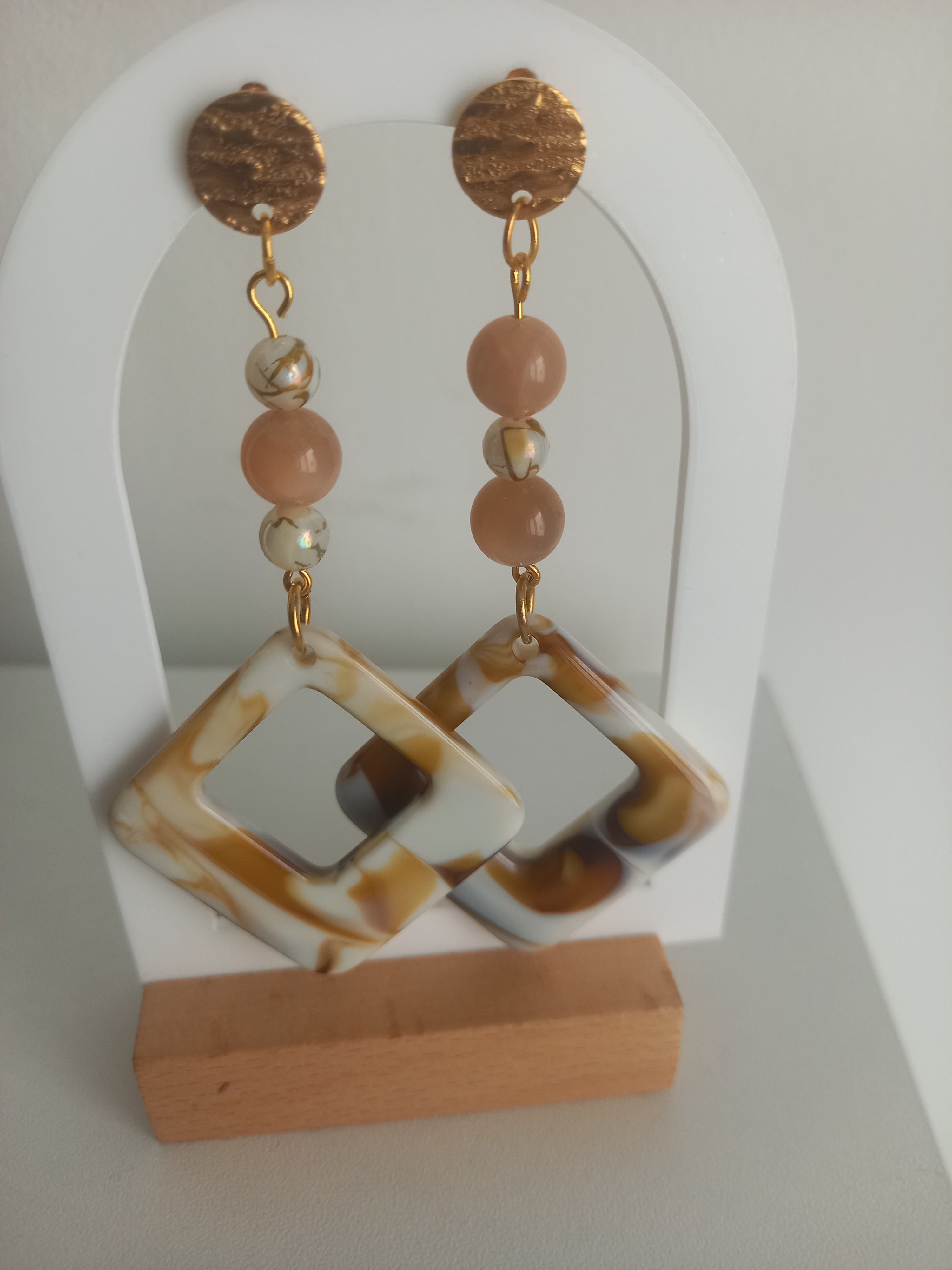 Boucles d'oreilles originales cinna