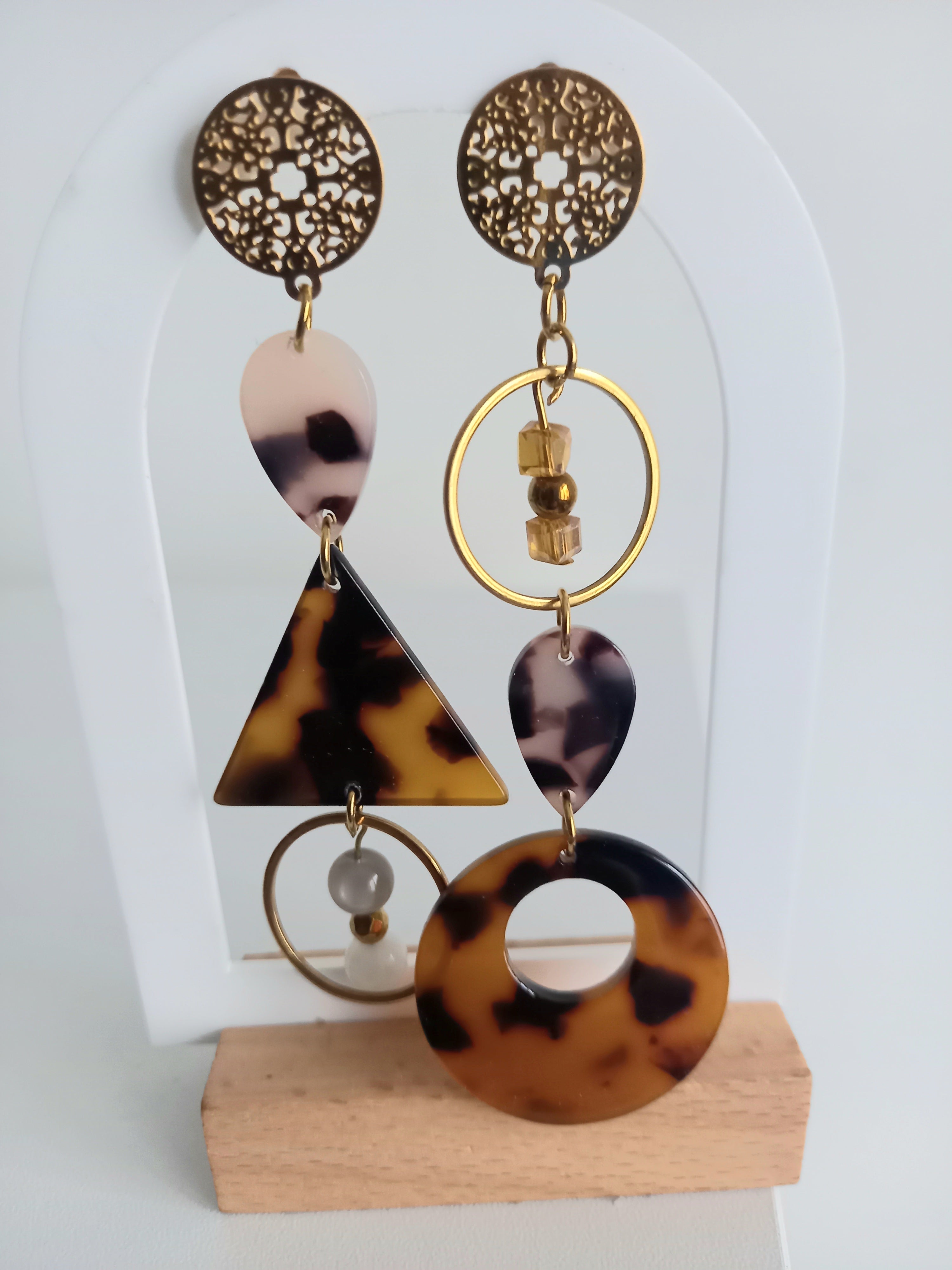 Boucles d'oreilles automne 2