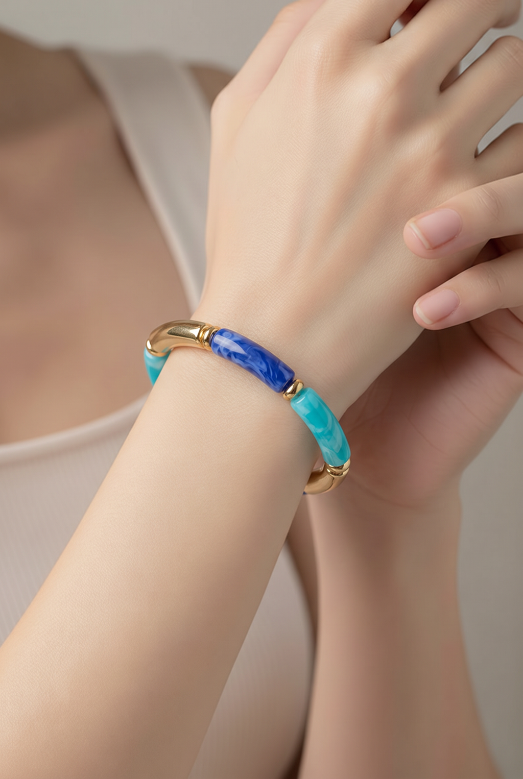 Lot de 3 Bracelets Artisanaux en Perles – Fait Main France