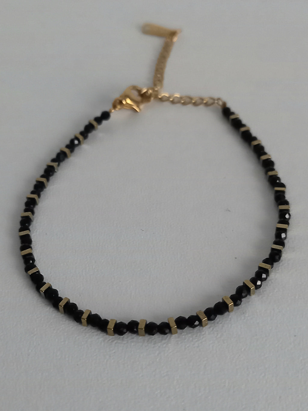 Bracelet acier inoxydable et pierre