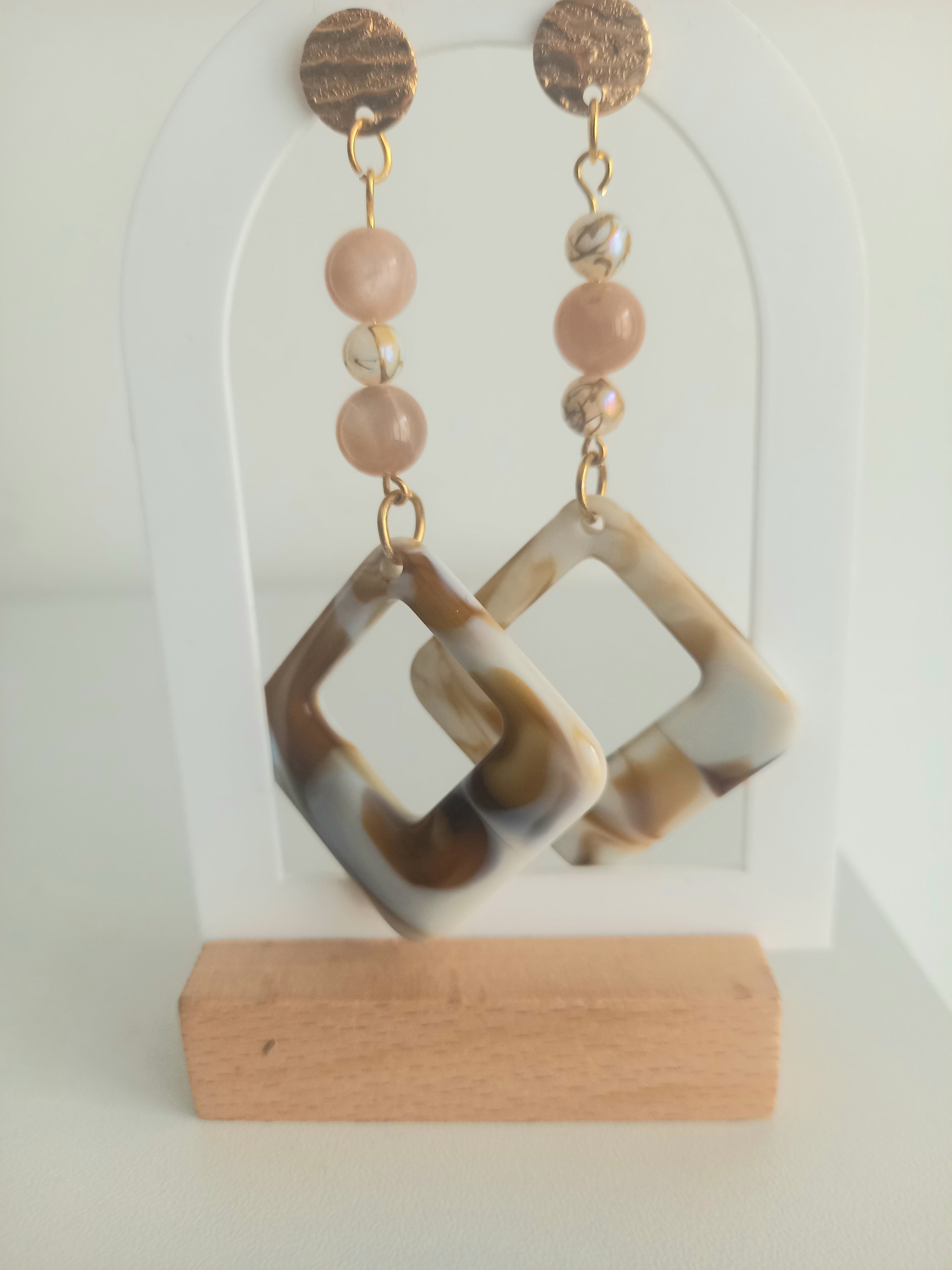 Boucles d'oreilles originales cinna