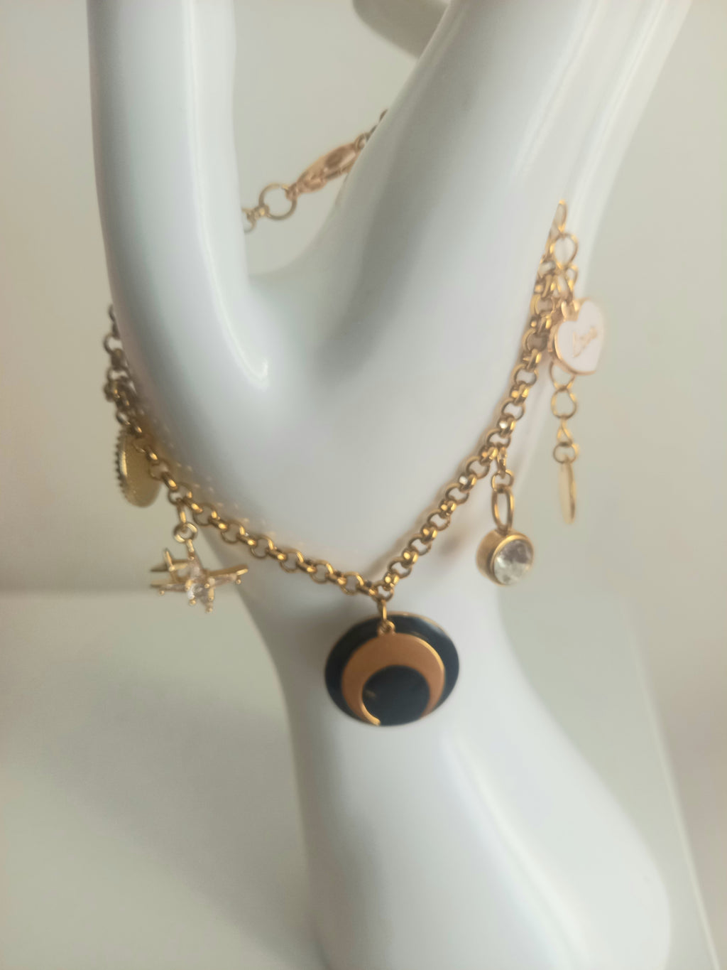 Bracelet acier inoxydable luna