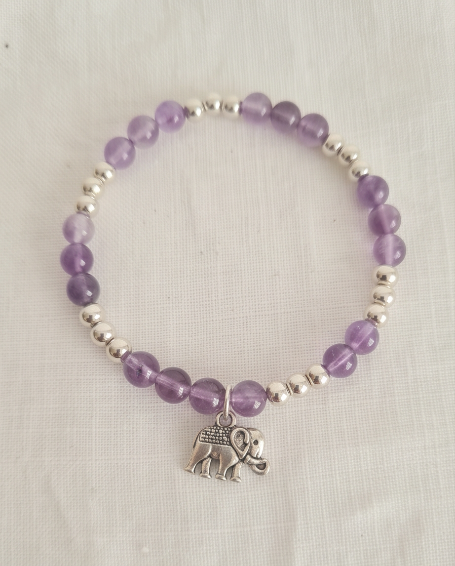 Bracelet en améthyste Elfie