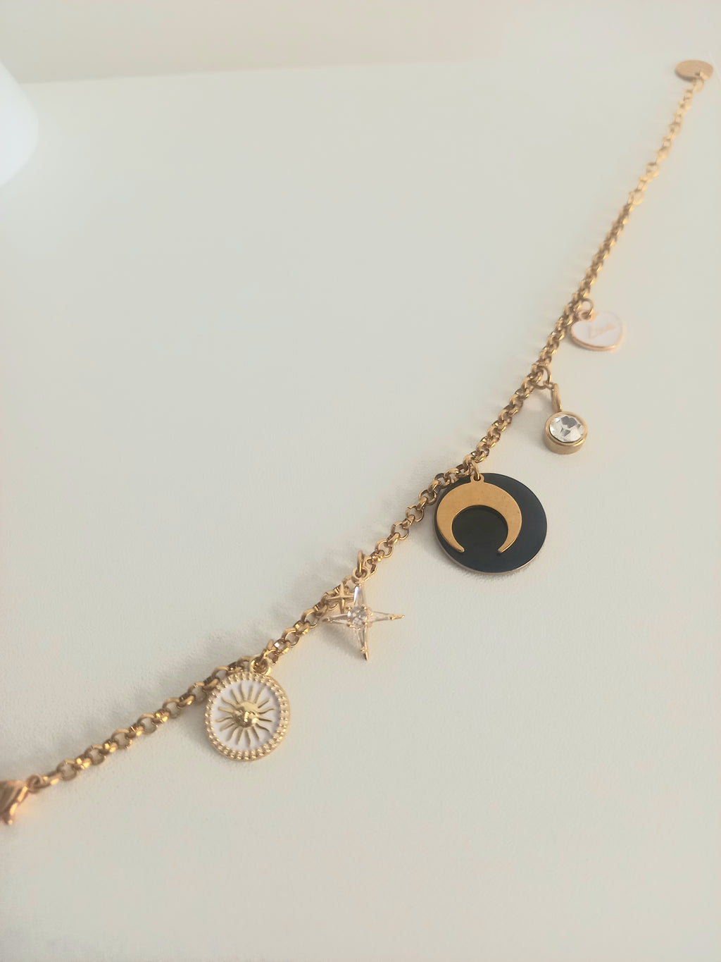 Bracelet acier inoxydable luna